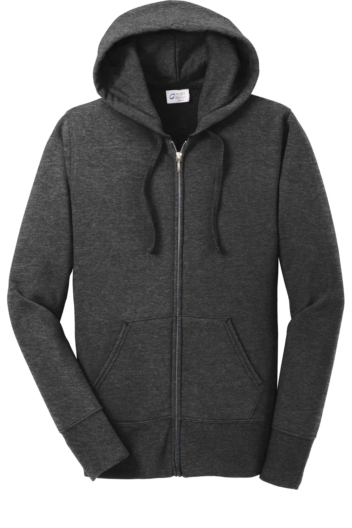 Port & Co™ Women's Core Fleece Full-Zip Hooded Sweatshirt #LPC78ZH