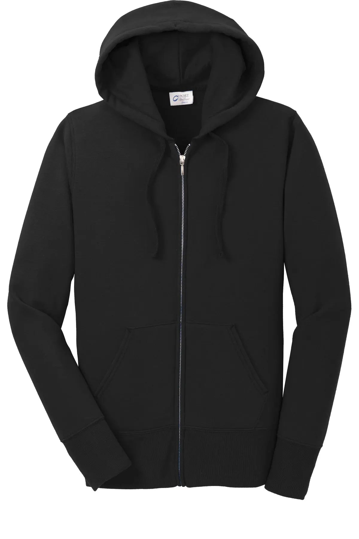 Port & Co™ Women's Core Fleece Full-Zip Hooded Sweatshirt #LPC78ZH