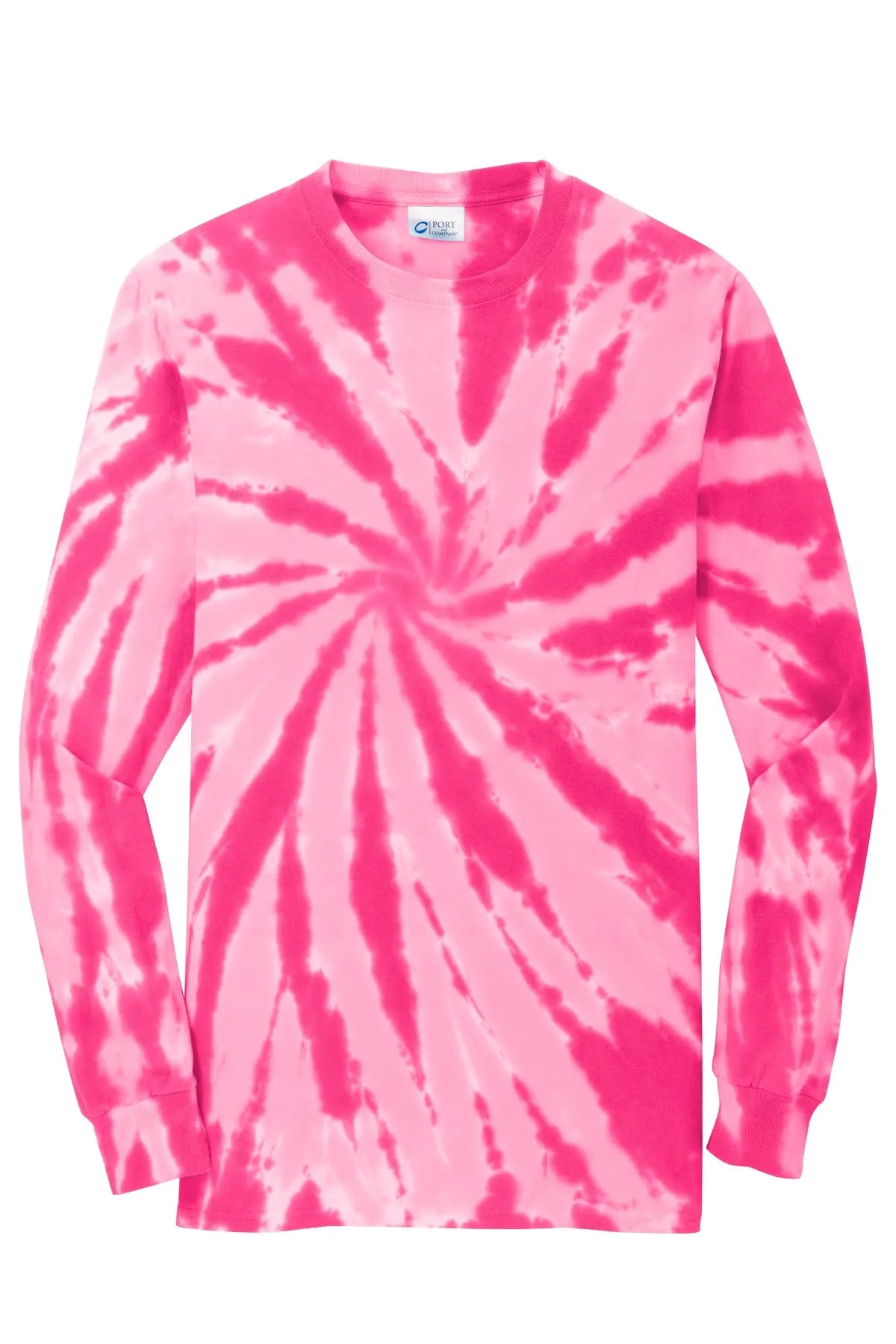 Port & Co™ Tie-Dye Long Sleeve Tee #PC147LS
