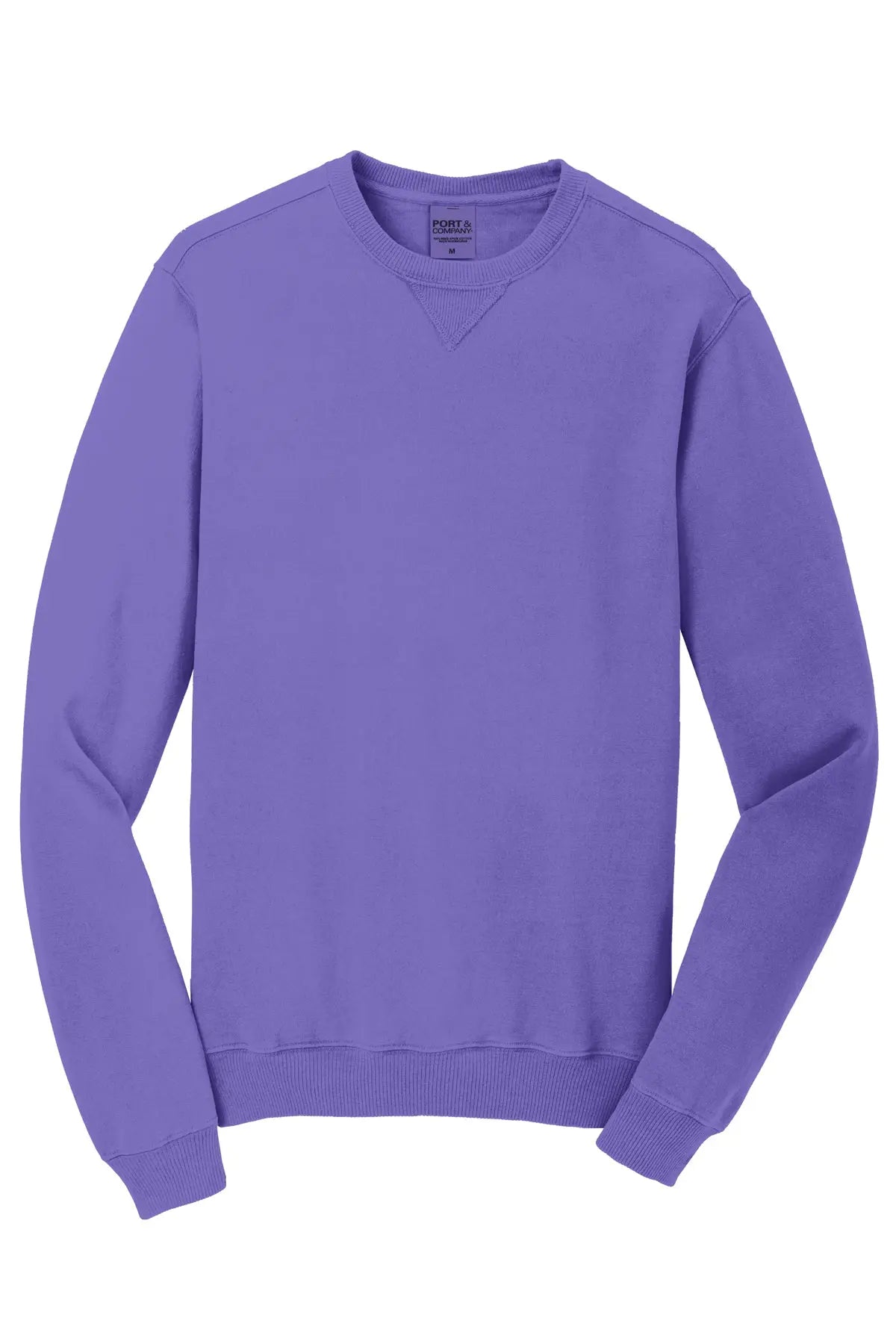 Port & Co™ Beach Wash® Garment-Dyed Crewneck Sweatshirt #PC098