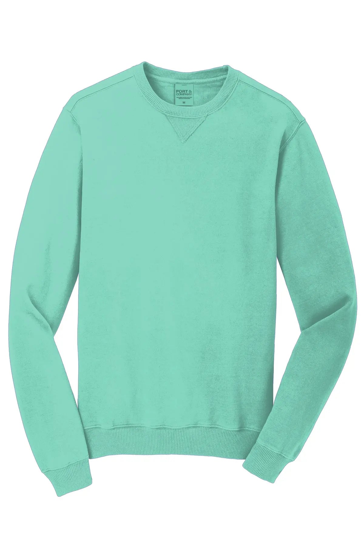 Port & Co™ Beach Wash® Garment-Dyed Crewneck Sweatshirt #PC098