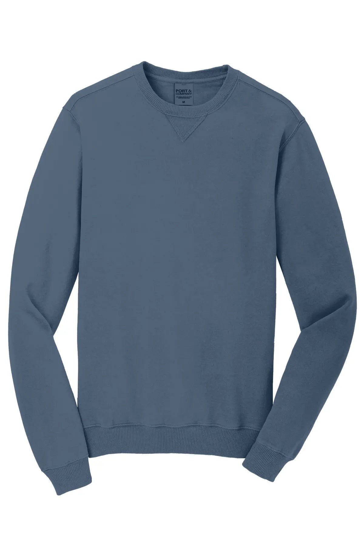 Port & Co™ Beach Wash® Garment-Dyed Crewneck Sweatshirt #PC098