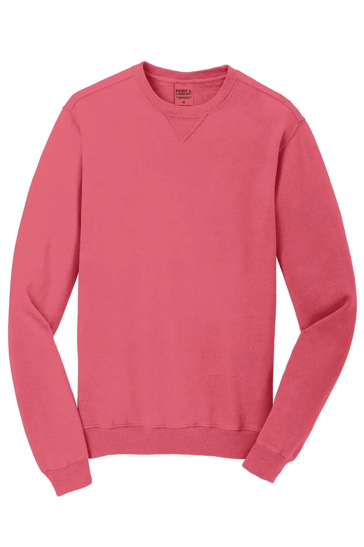Port & Co™ Beach Wash® Garment-Dyed Crewneck Sweatshirt #PC098