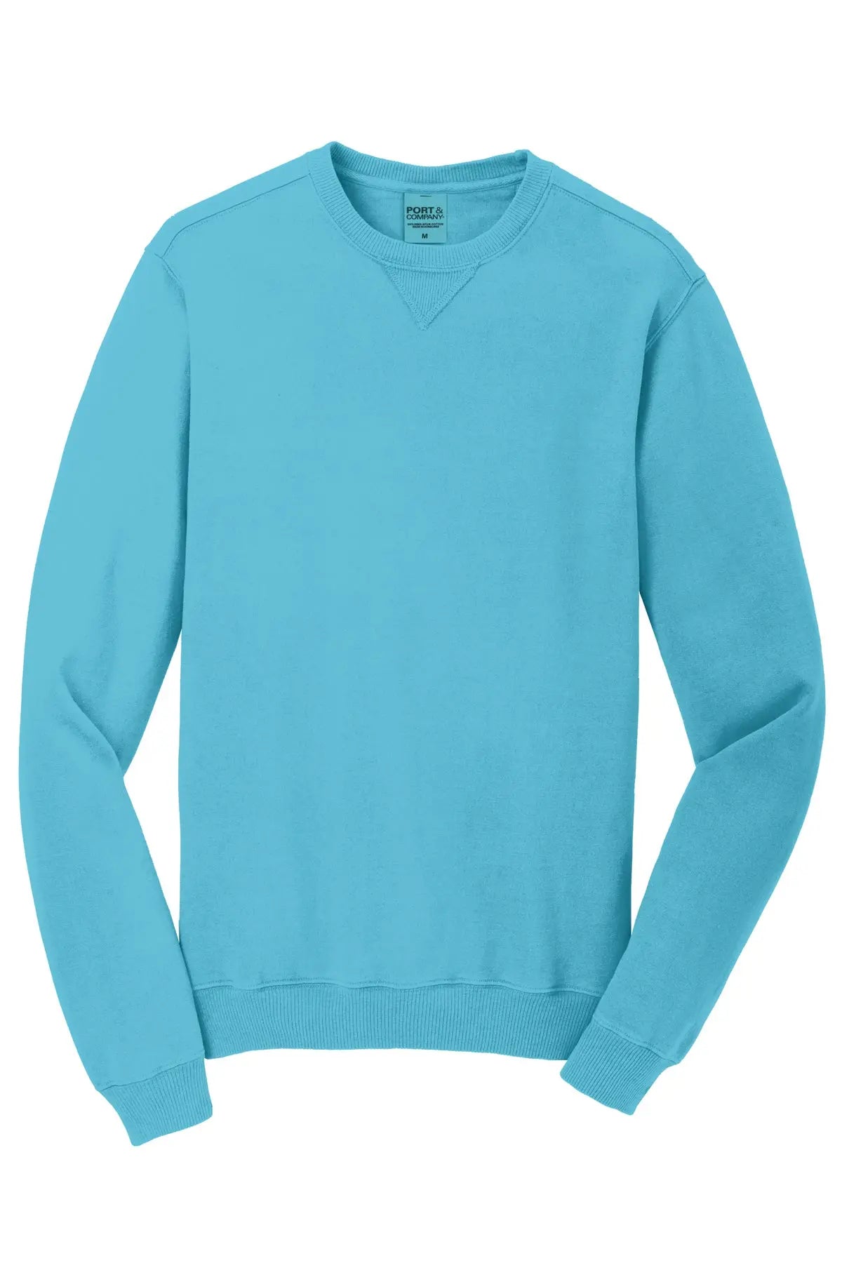 Port & Co™ Beach Wash® Garment-Dyed Crewneck Sweatshirt #PC098