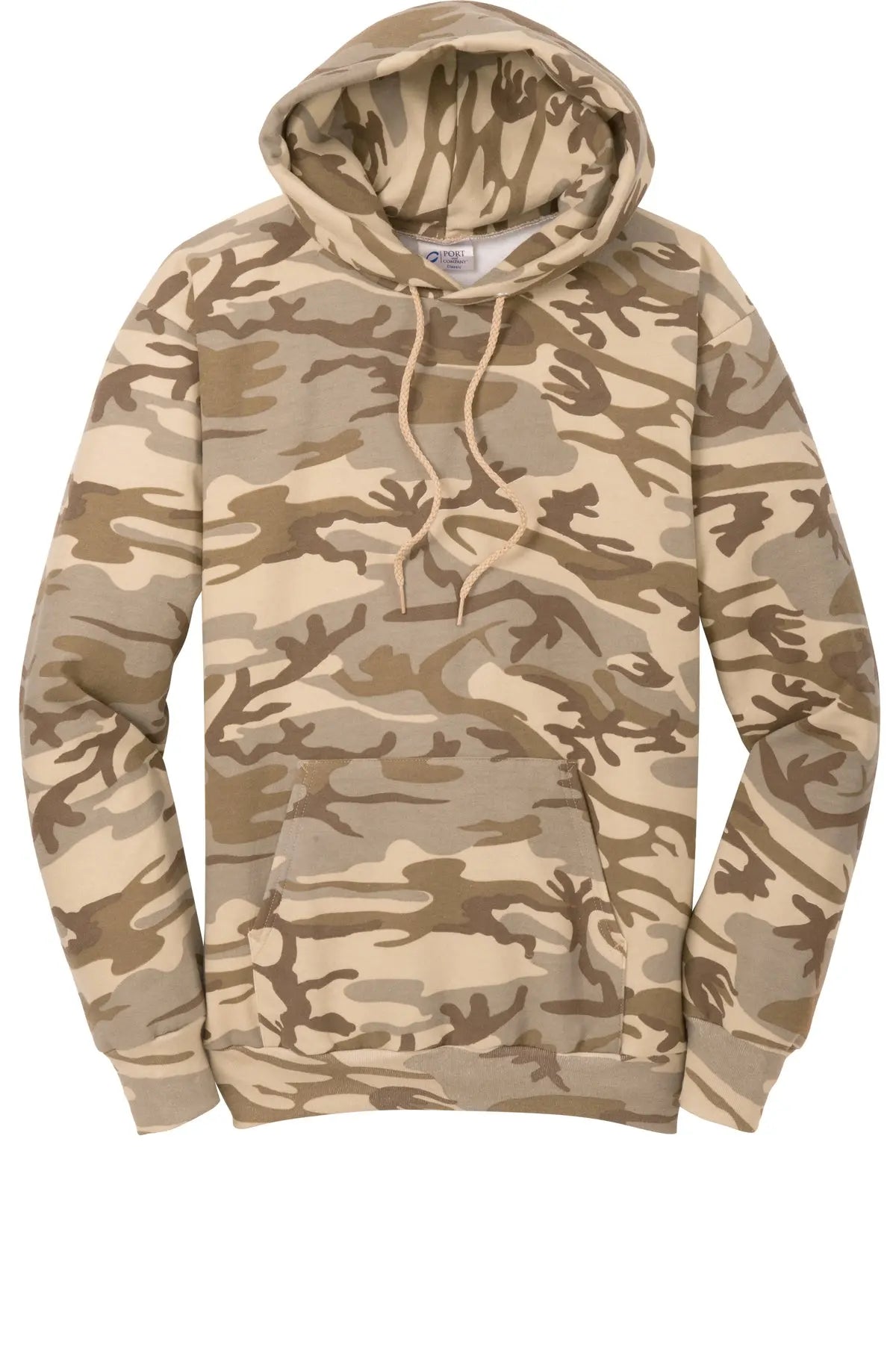 Port & Co™ Core Fleece Camo Pullover Hooded Sweatshirt #PC78HC