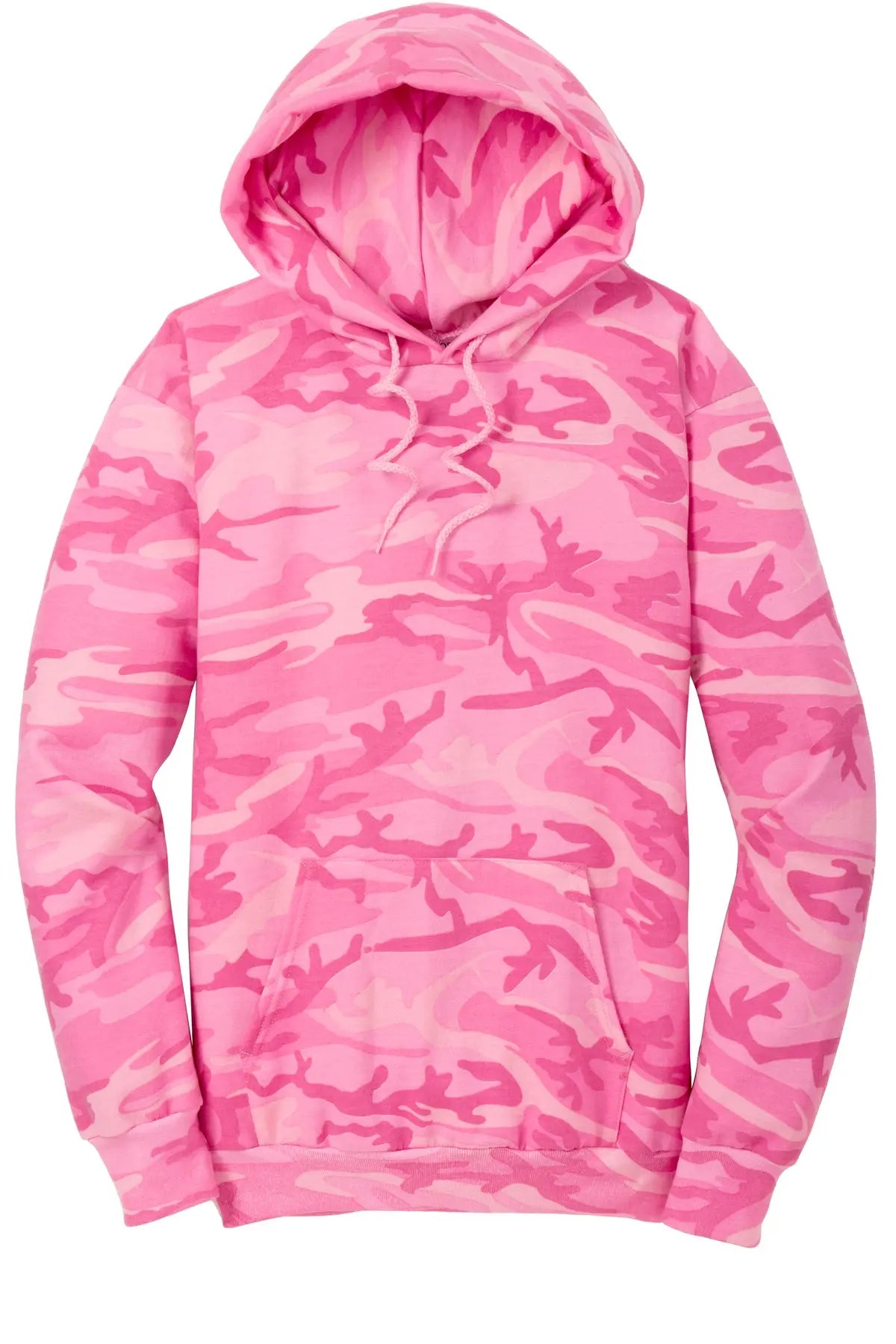 Port & Co™ Core Fleece Camo Pullover Hooded Sweatshirt #PC78HC