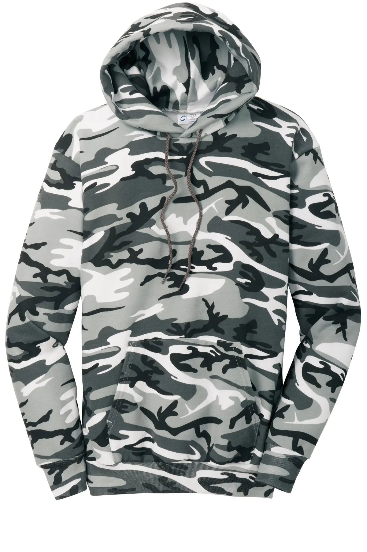 Port & Co™ Core Fleece Camo Pullover Hooded Sweatshirt #PC78HC