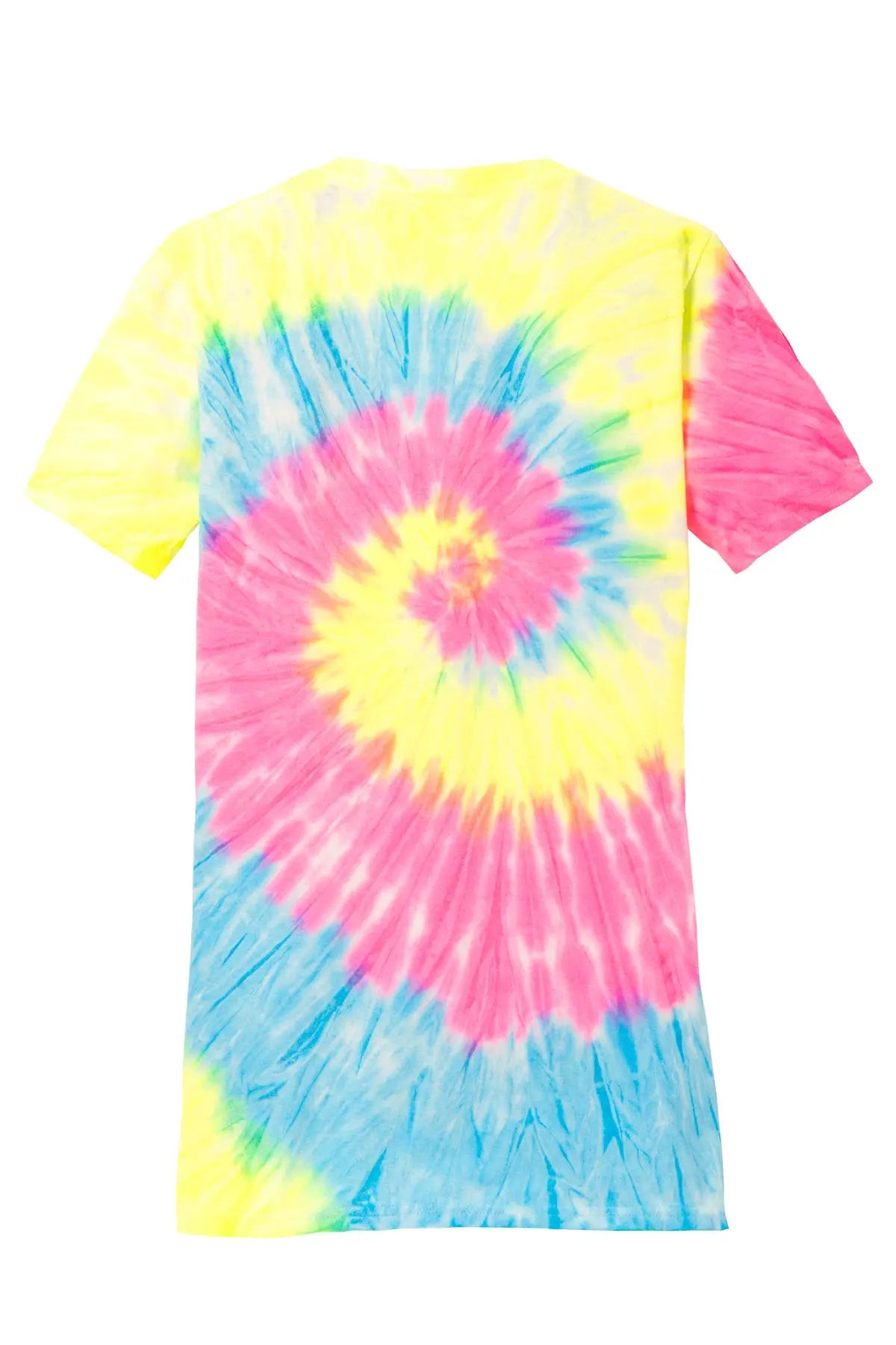Port & Co™ Women's Tie-Dye V-Neck Tee #LPC147V