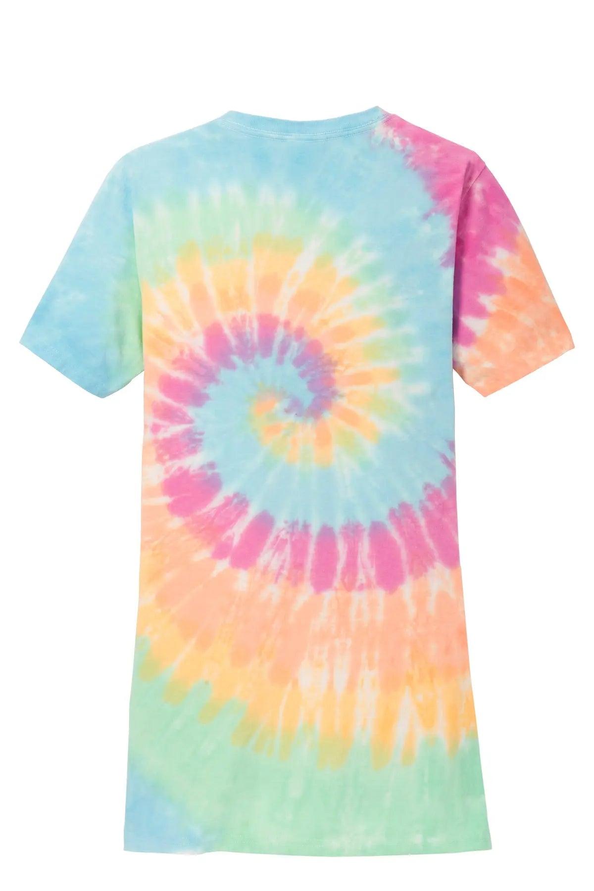 Port & Co™ Women's Tie-Dye V-Neck Tee #LPC147V