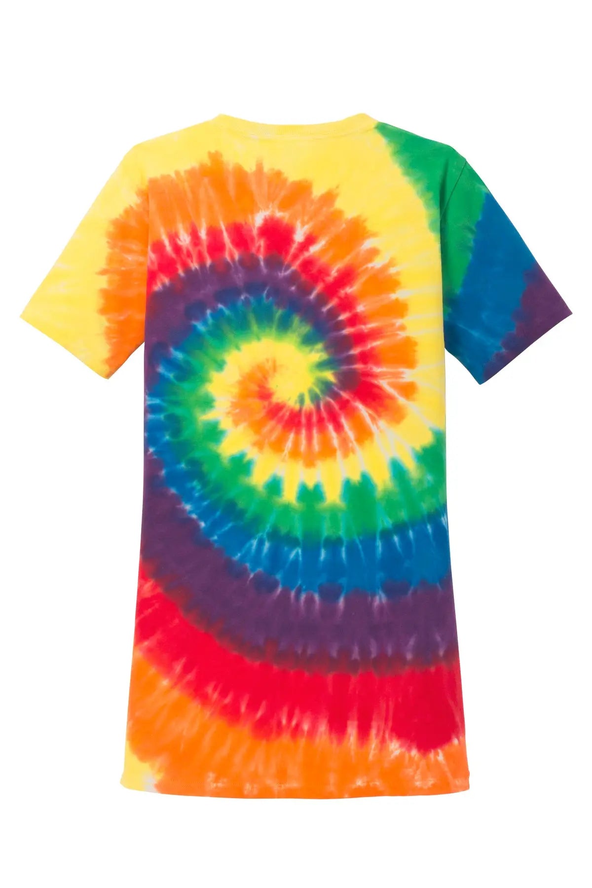 Port & Co™ Women's Tie-Dye V-Neck Tee #LPC147V