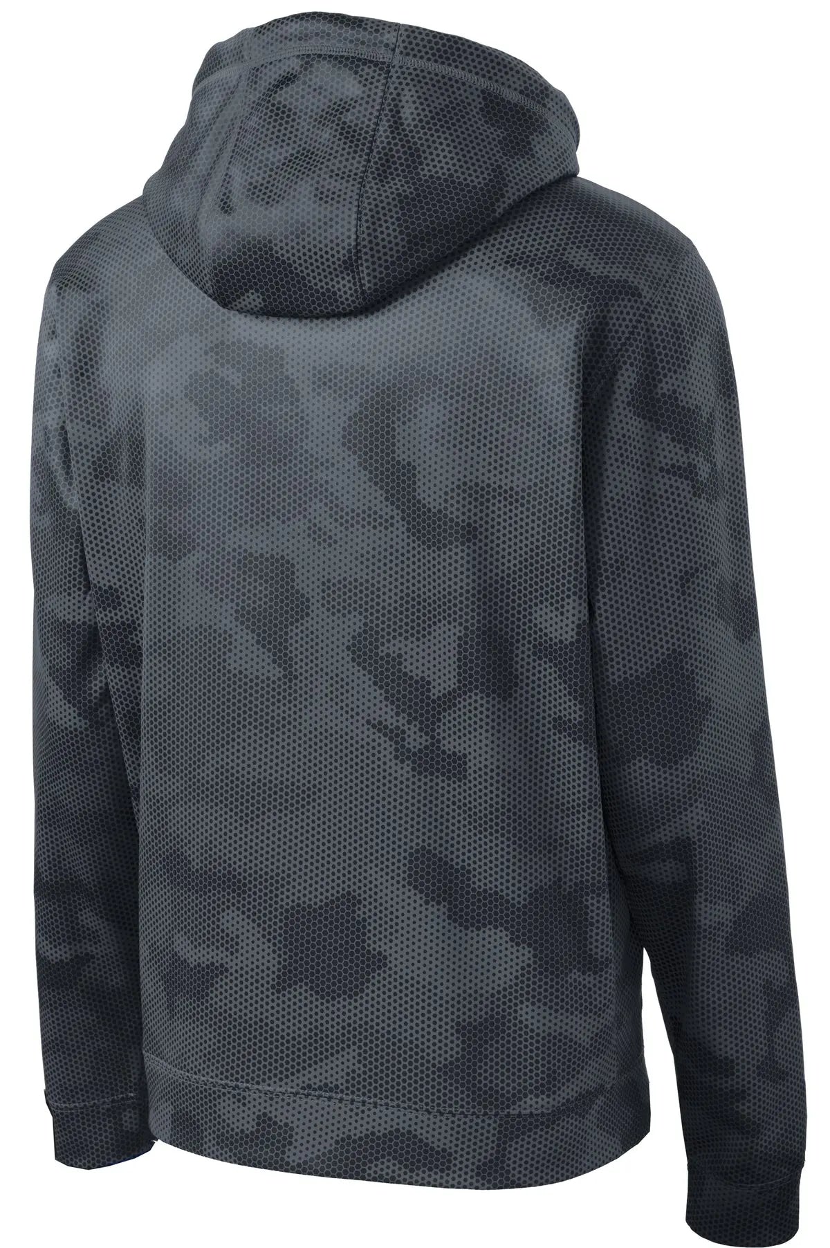 Sport-Tek® Youth Sport-Wick® CamoHex Fleece Hooded Pullover #YST240