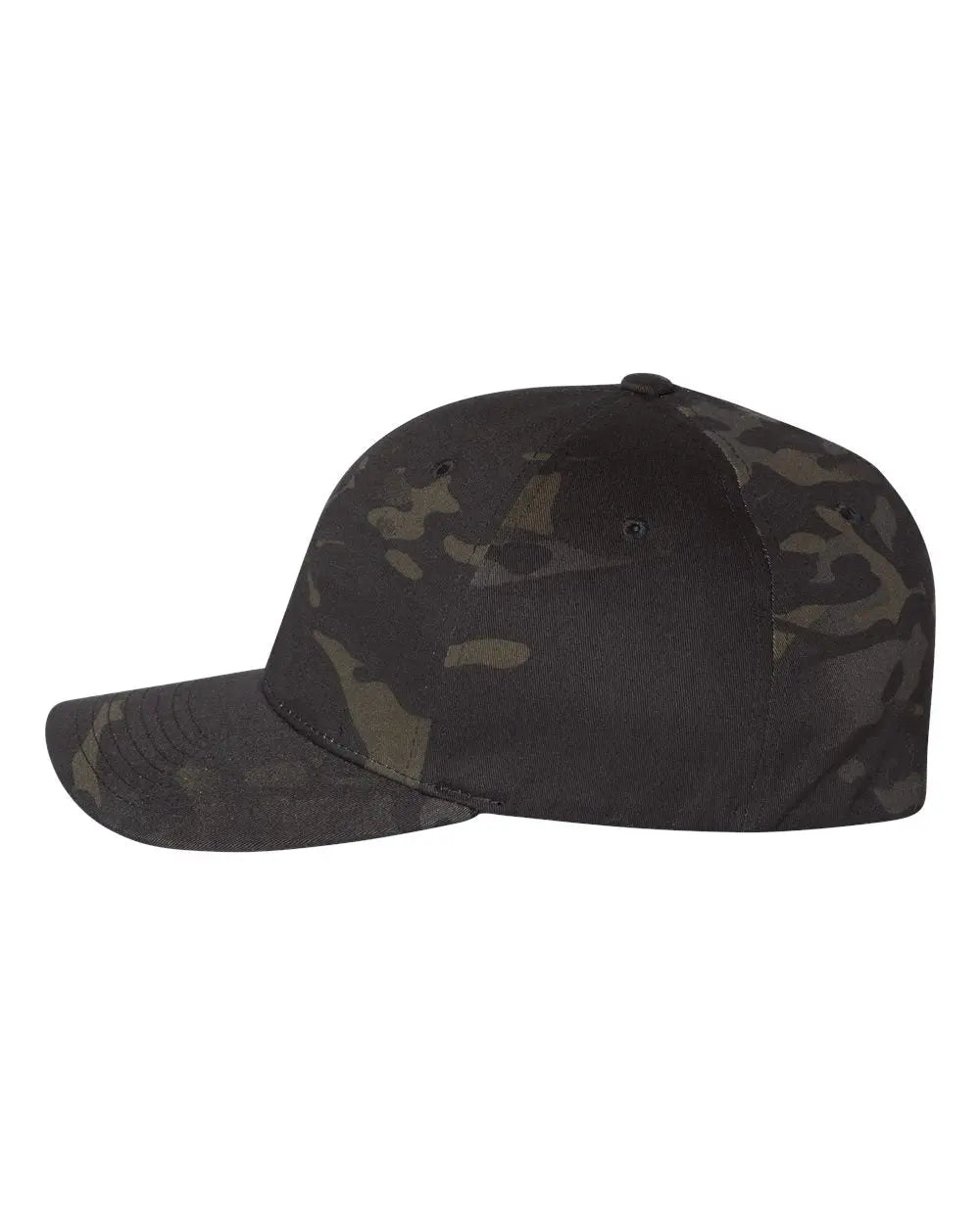 18 Premium Flexfit Caps - Multicam Black