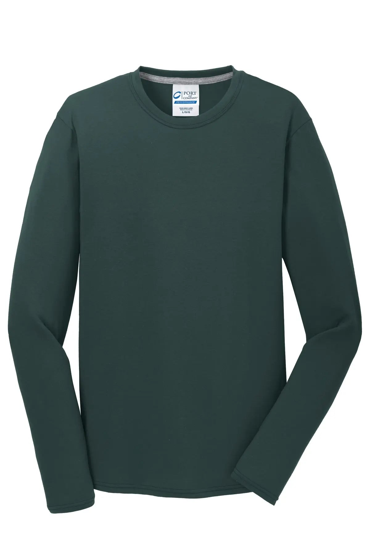Port & Co™ Long Sleeve Performance Blend Tee #PC381LS