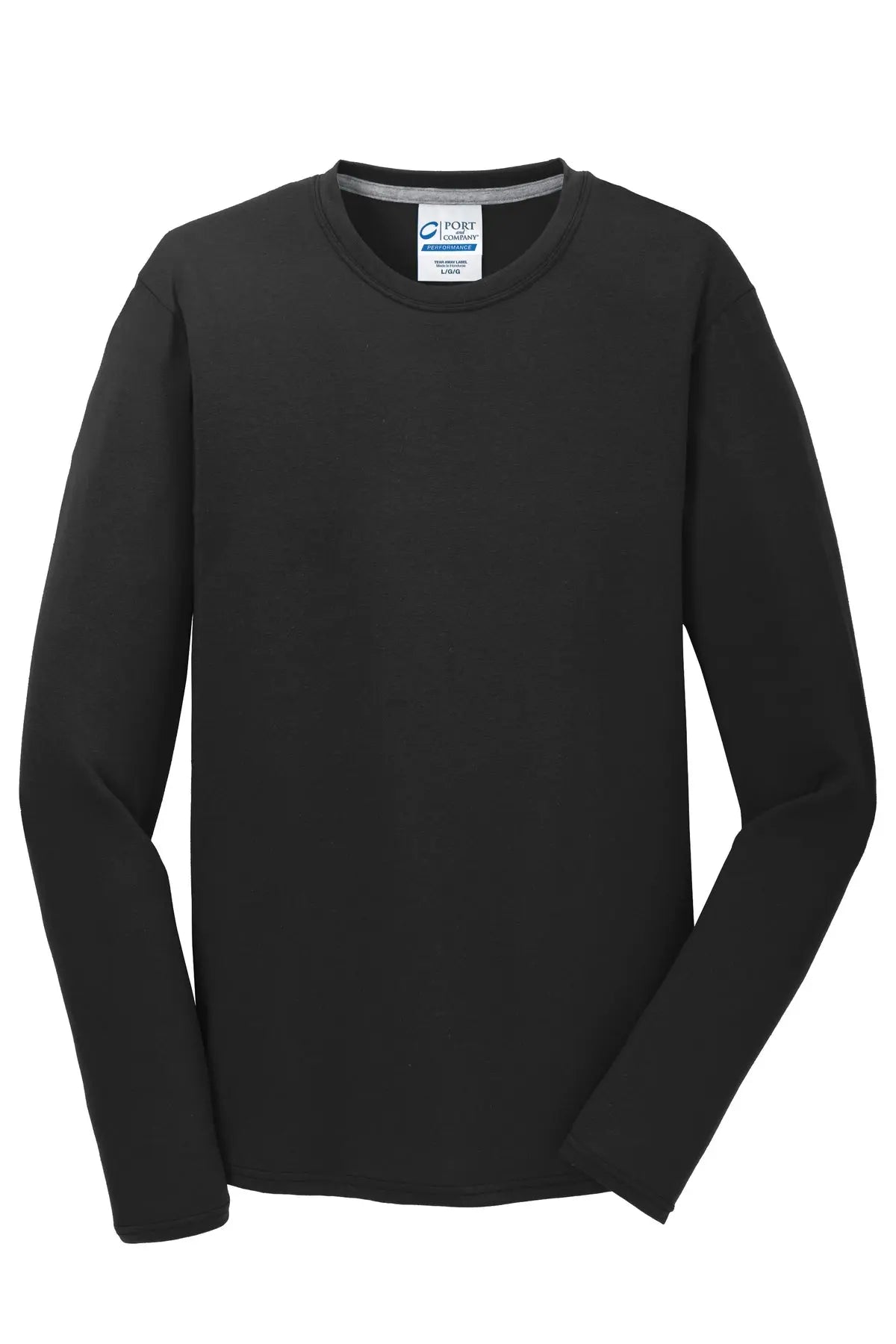Port & Co™ Long Sleeve Performance Blend Tee #PC381LS