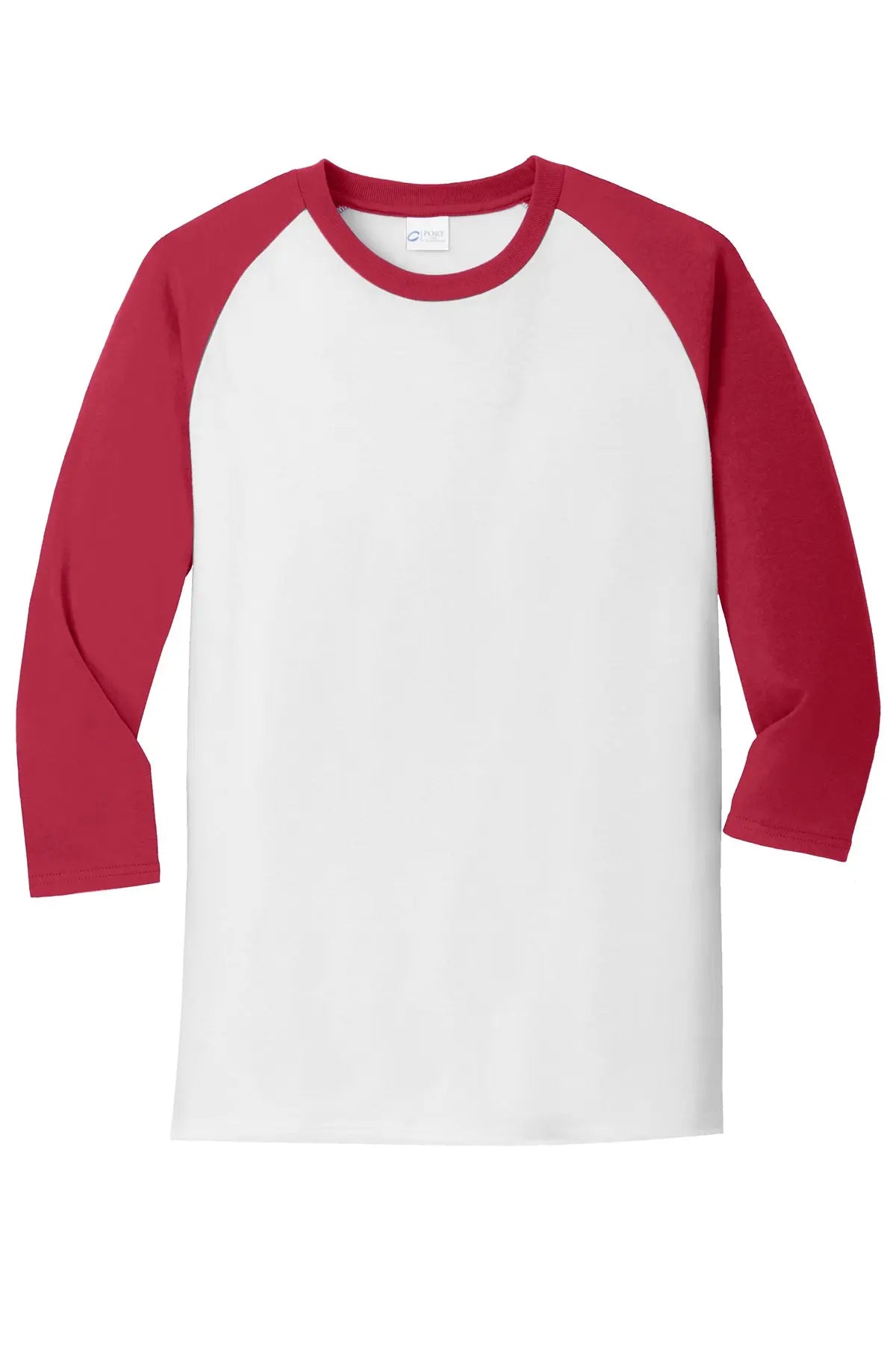 Port & Co™ Core Blend 3/4-Sleeve Raglan Tee #PC55RS