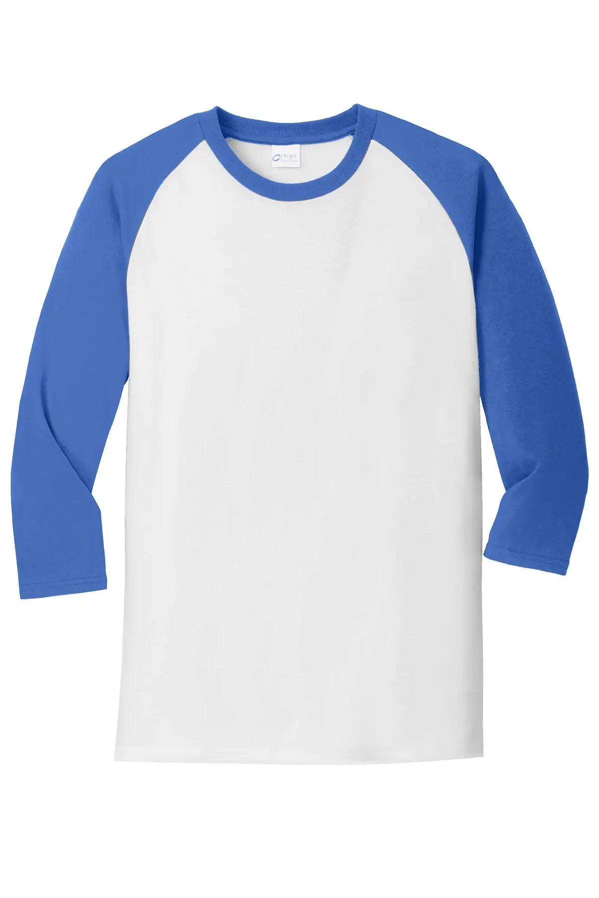 Port & Co™ Core Blend 3/4-Sleeve Raglan Tee #PC55RS