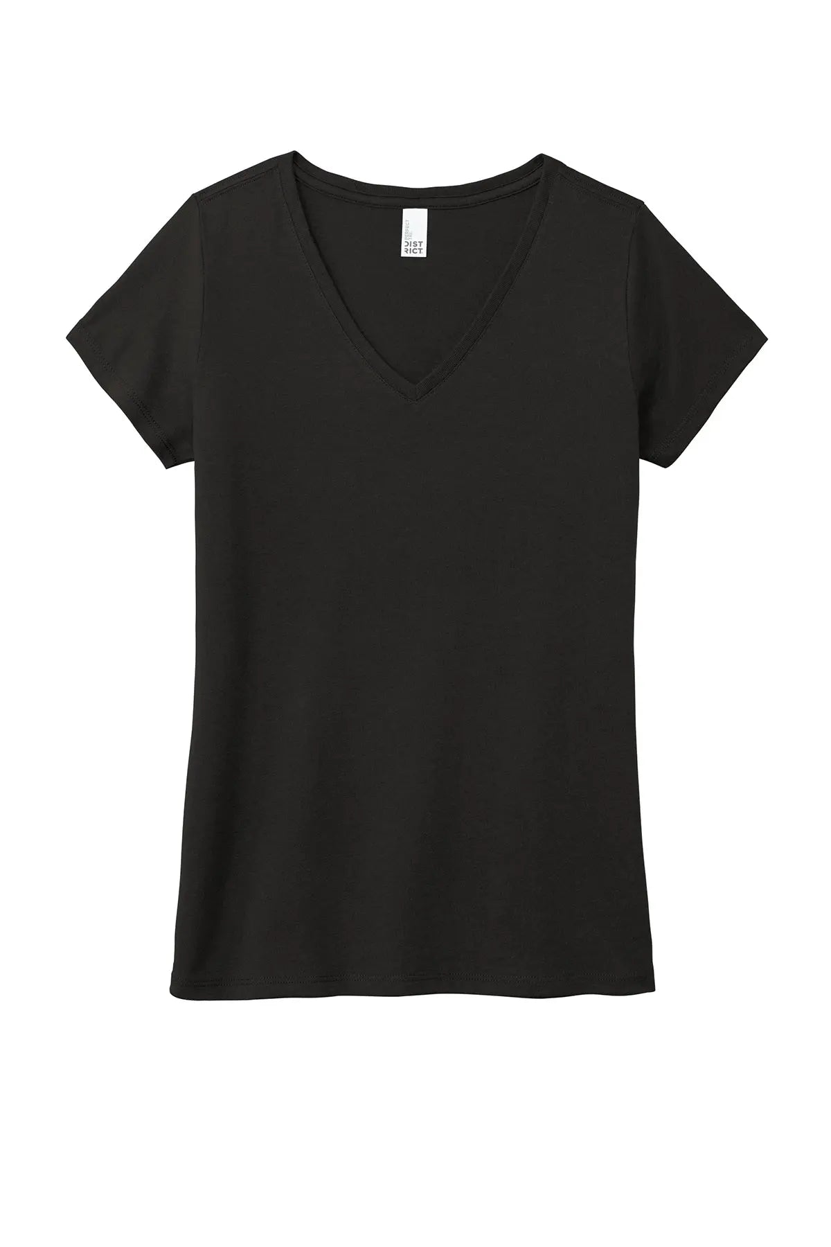 District® Women’s Perfect Tri® V-Neck Tee #DM1350L