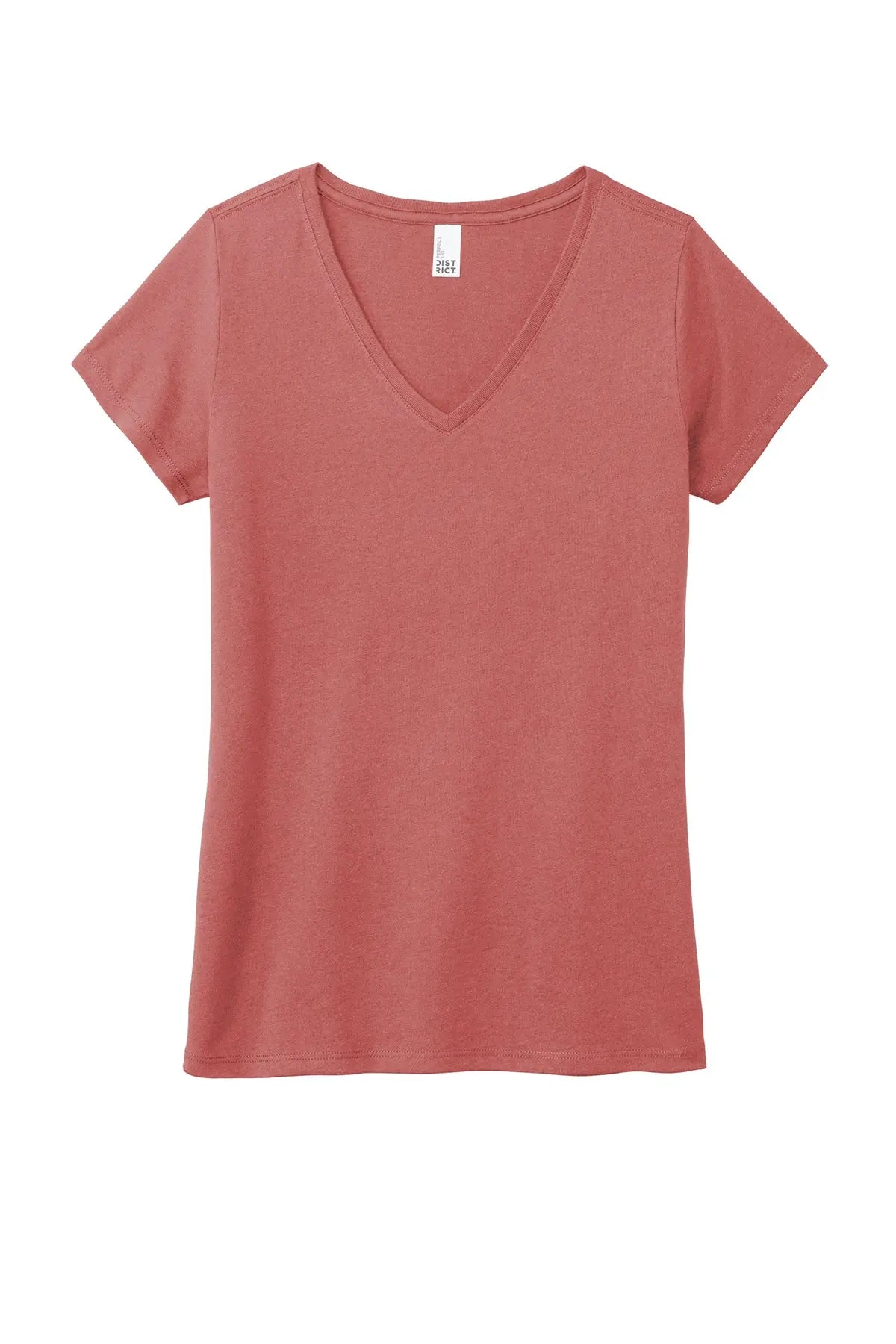 District® Women’s Perfect Tri® V-Neck Tee #DM1350L