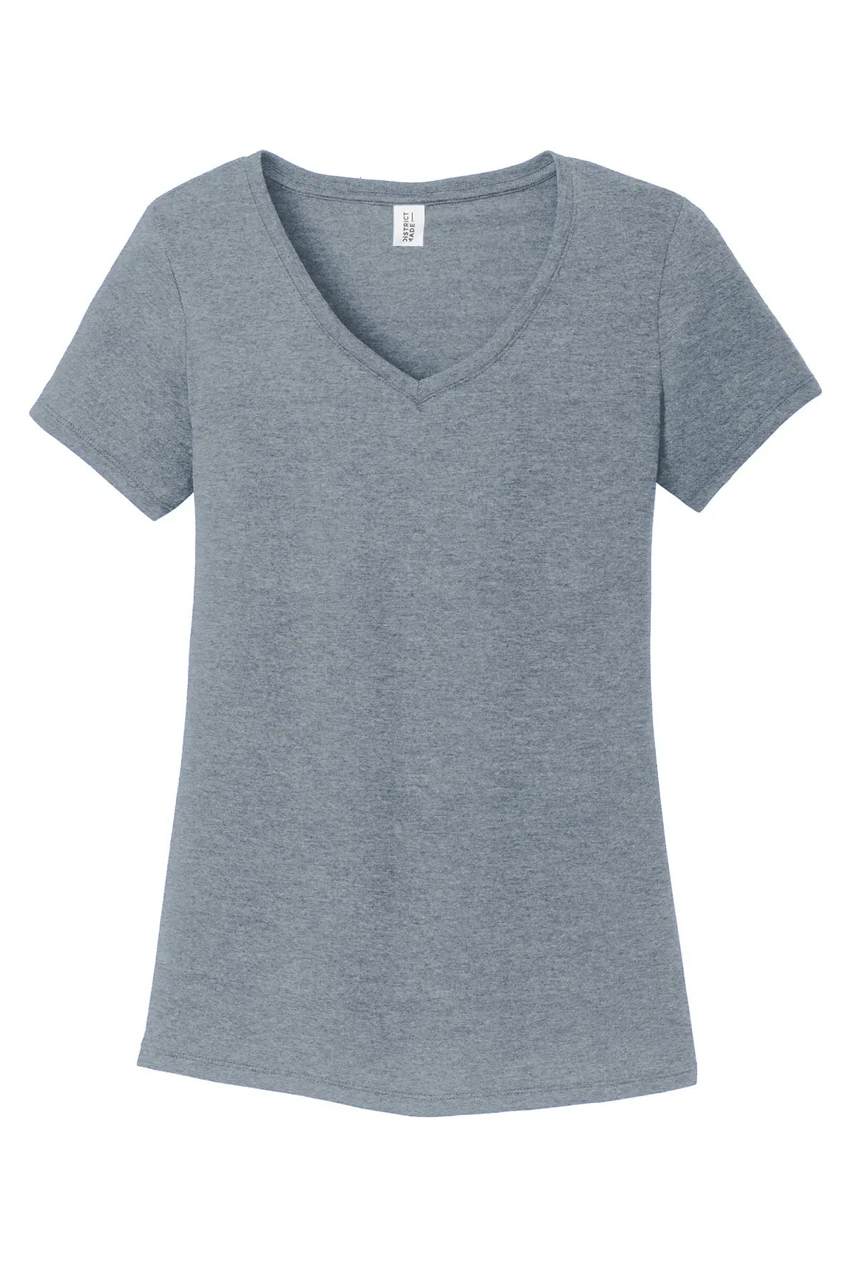 District® Women’s Perfect Tri® V-Neck Tee #DM1350L