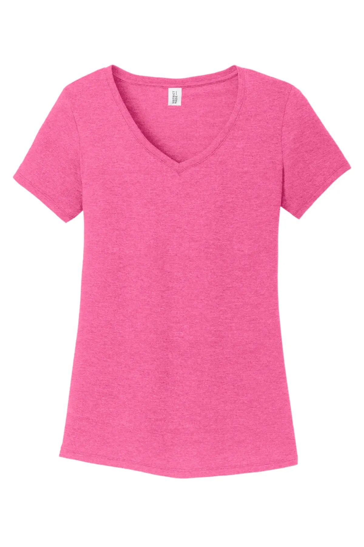 District® Women’s Perfect Tri® V-Neck Tee #DM1350L