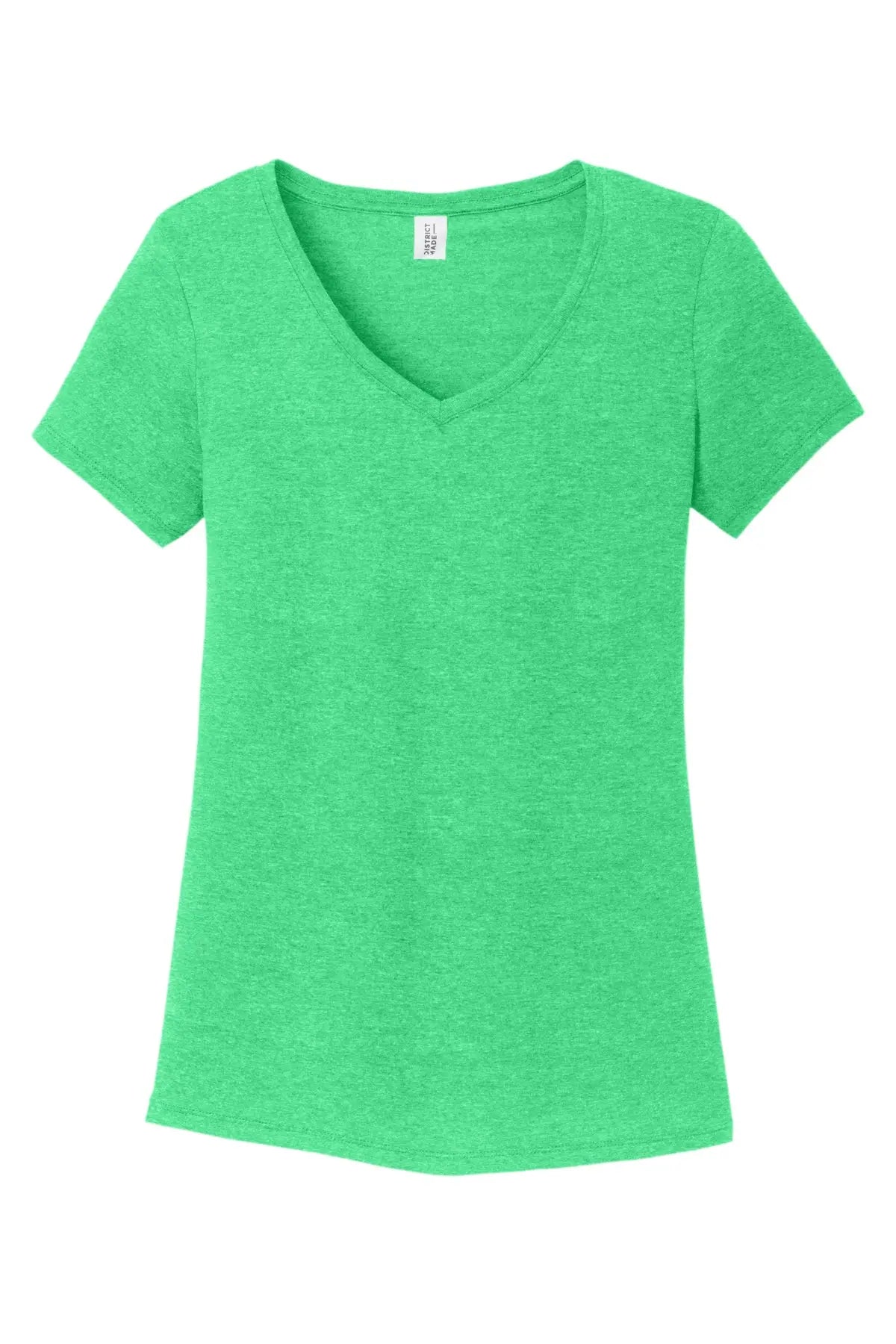 District® Women’s Perfect Tri® V-Neck Tee #DM1350L