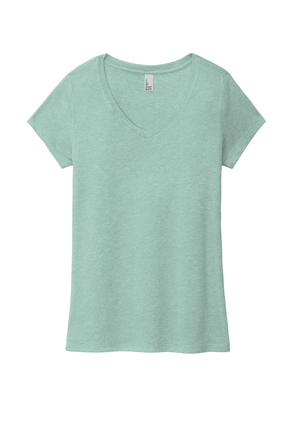 District® Women’s Perfect Tri® V-Neck Tee #DM1350L