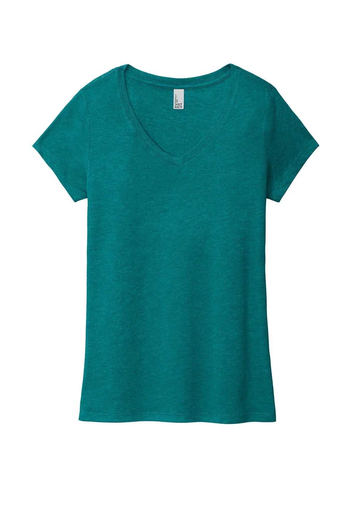District® Women’s Perfect Tri® V-Neck Tee #DM1350L