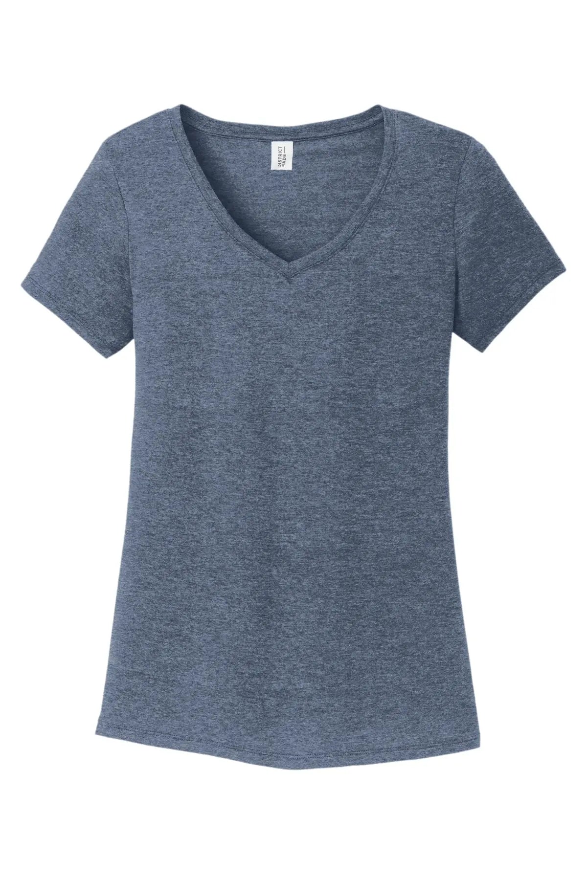 District® Women’s Perfect Tri® V-Neck Tee #DM1350L
