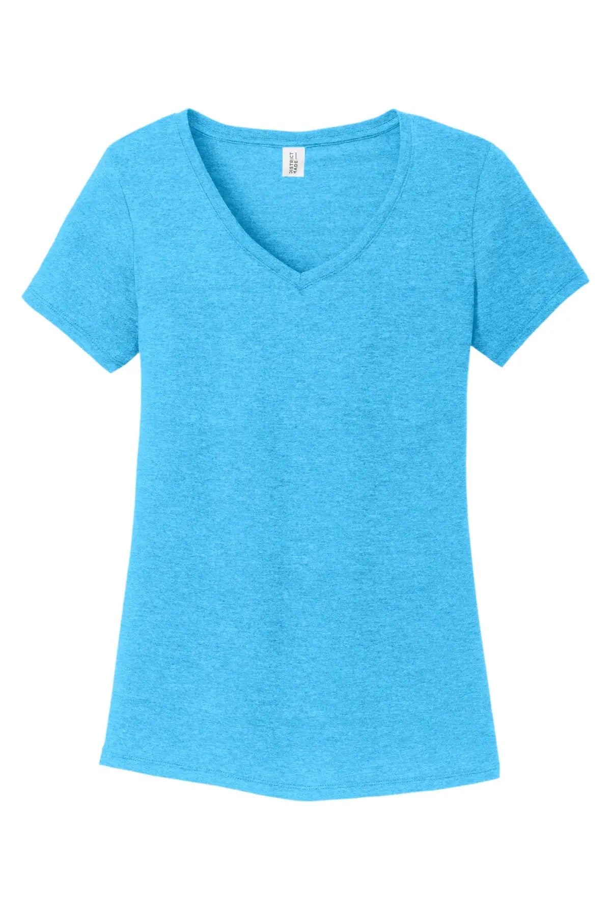 District® Women’s Perfect Tri® V-Neck Tee #DM1350L