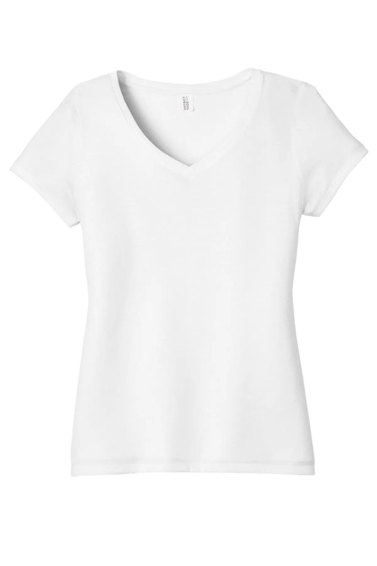 District® Women’s Perfect Tri® V-Neck Tee #DM1350L