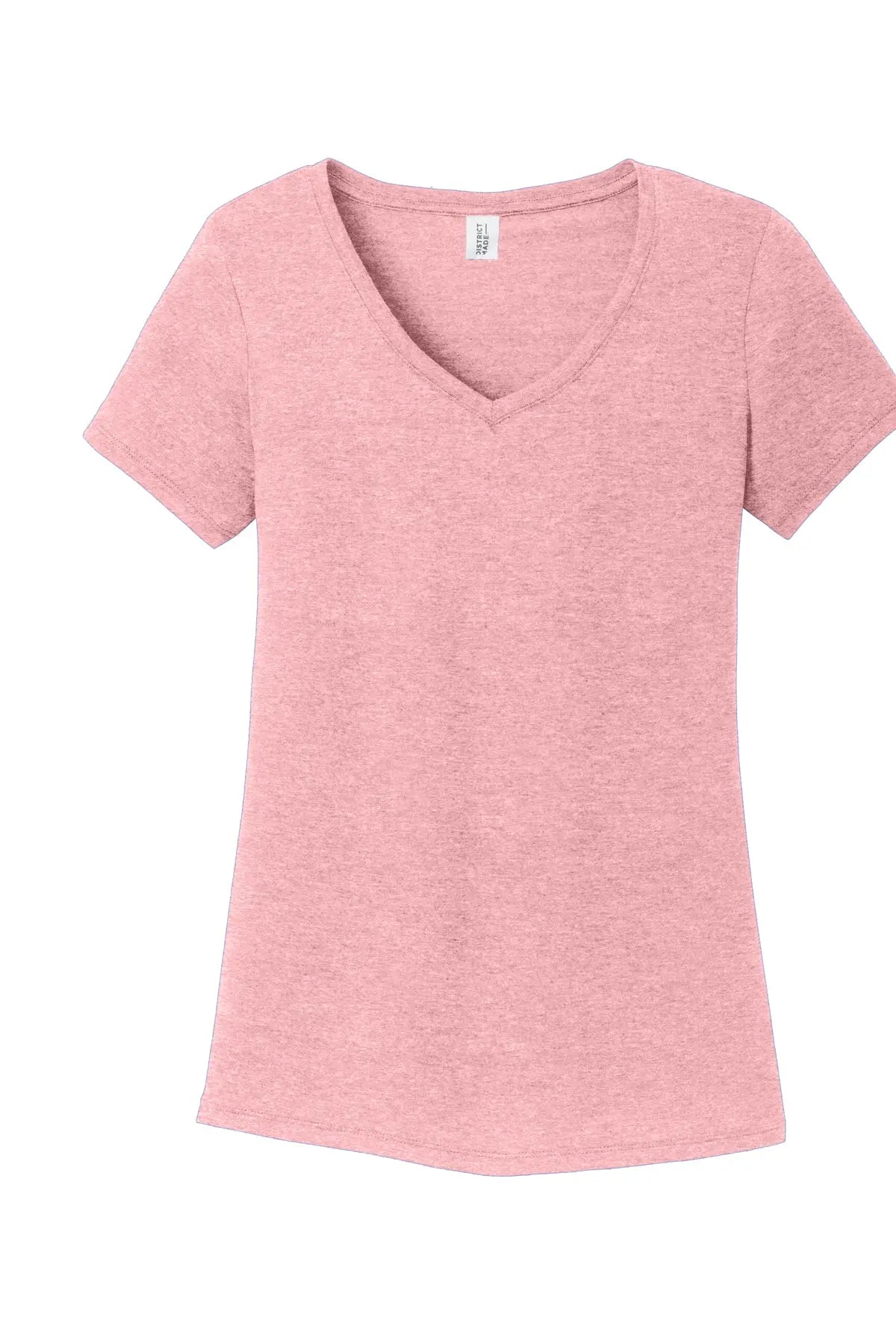 District® Women’s Perfect Tri® V-Neck Tee #DM1350L