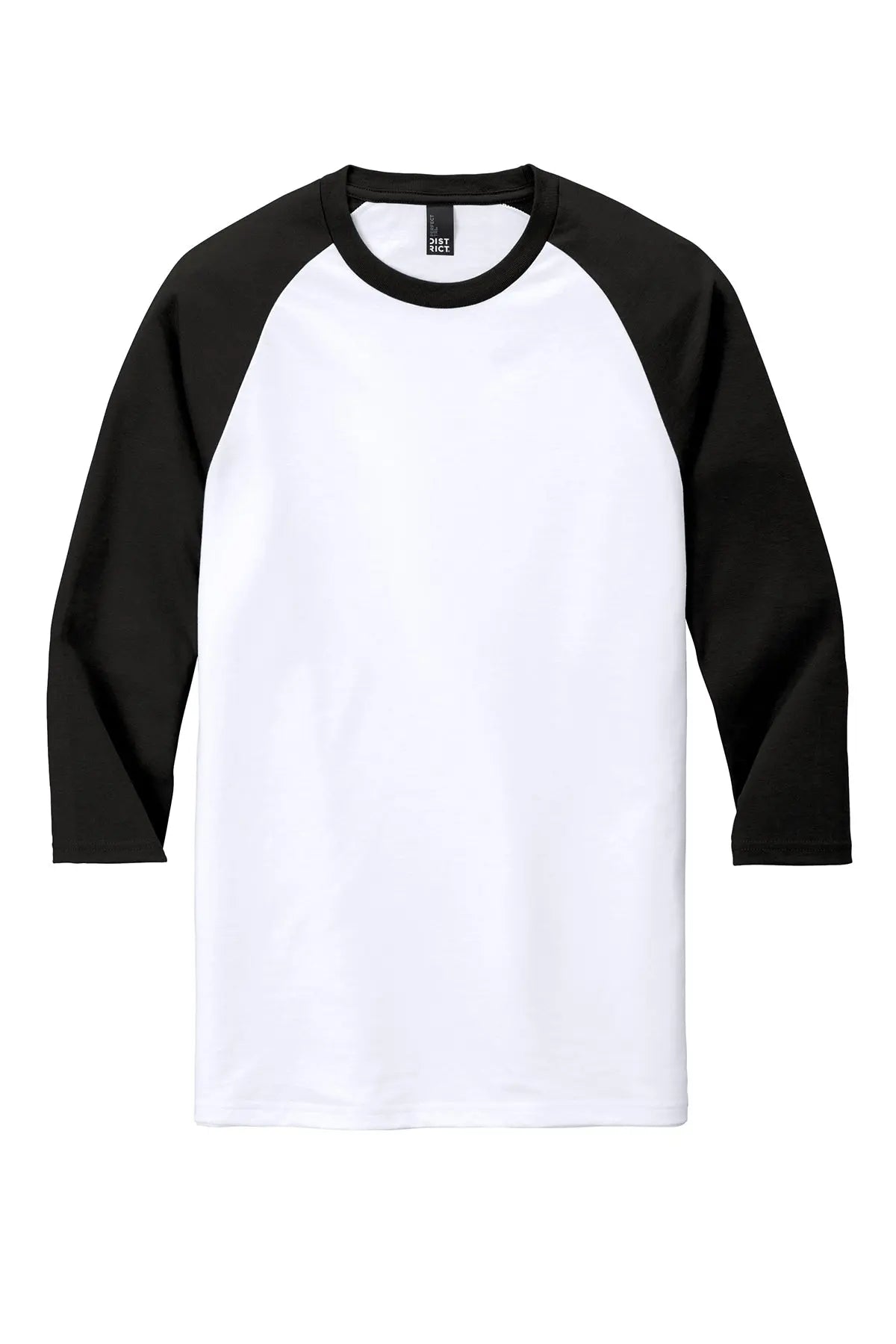 District® Perfect Tri® 3/4-Sleeve Raglan #DM136
