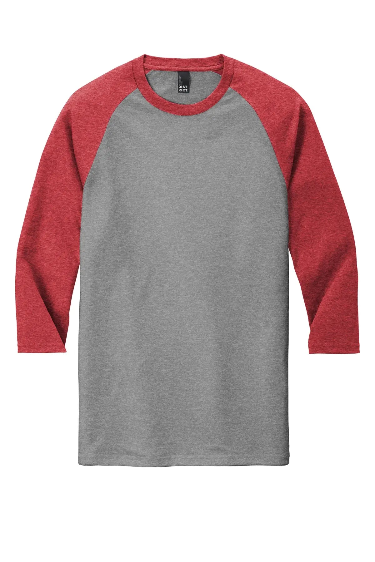 District® Perfect Tri® 3/4-Sleeve Raglan #DM136