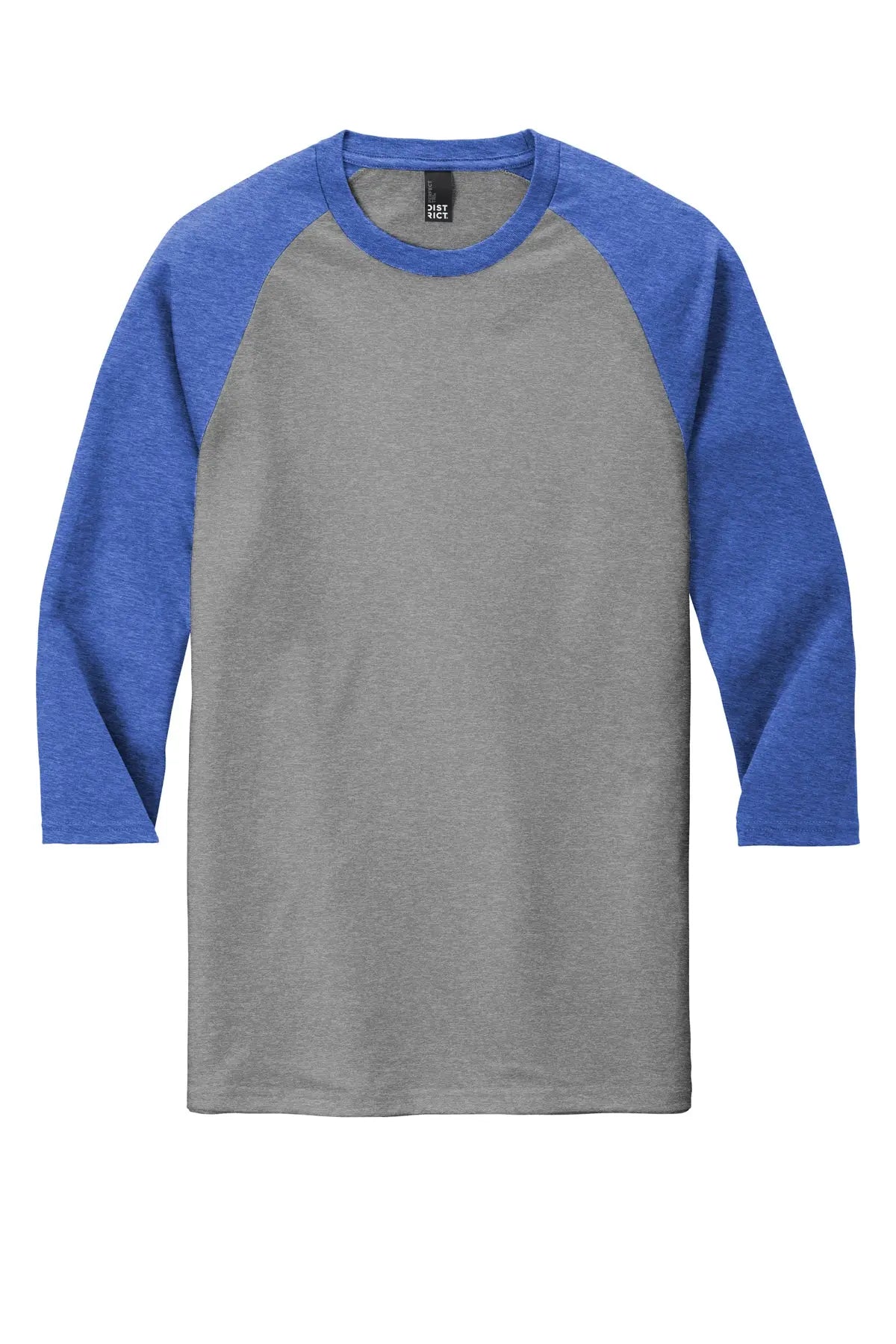 District® Perfect Tri® 3/4-Sleeve Raglan #DM136