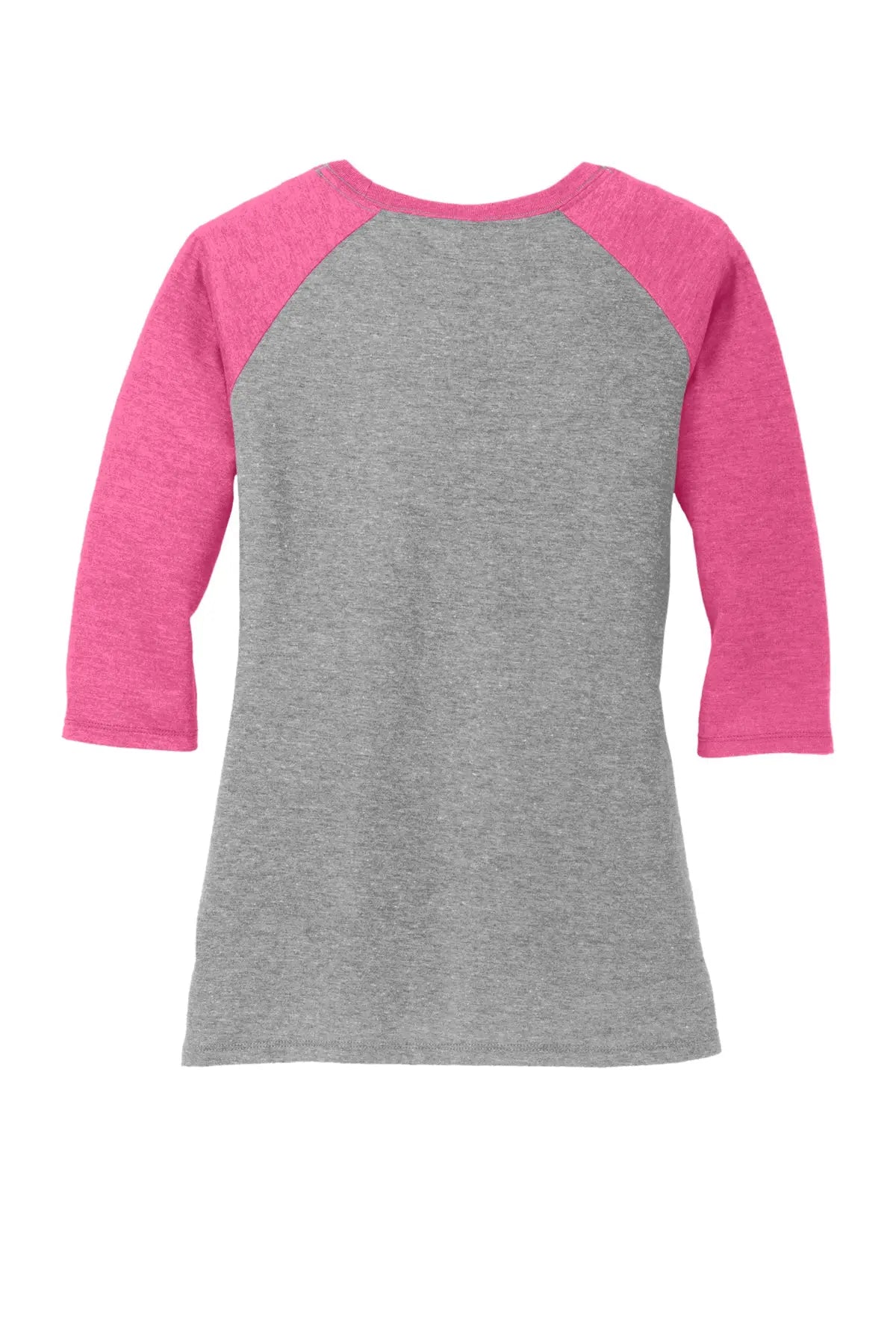 District® Women’s Perfect Tri® 3/4-Sleeve Raglan #DM136L
