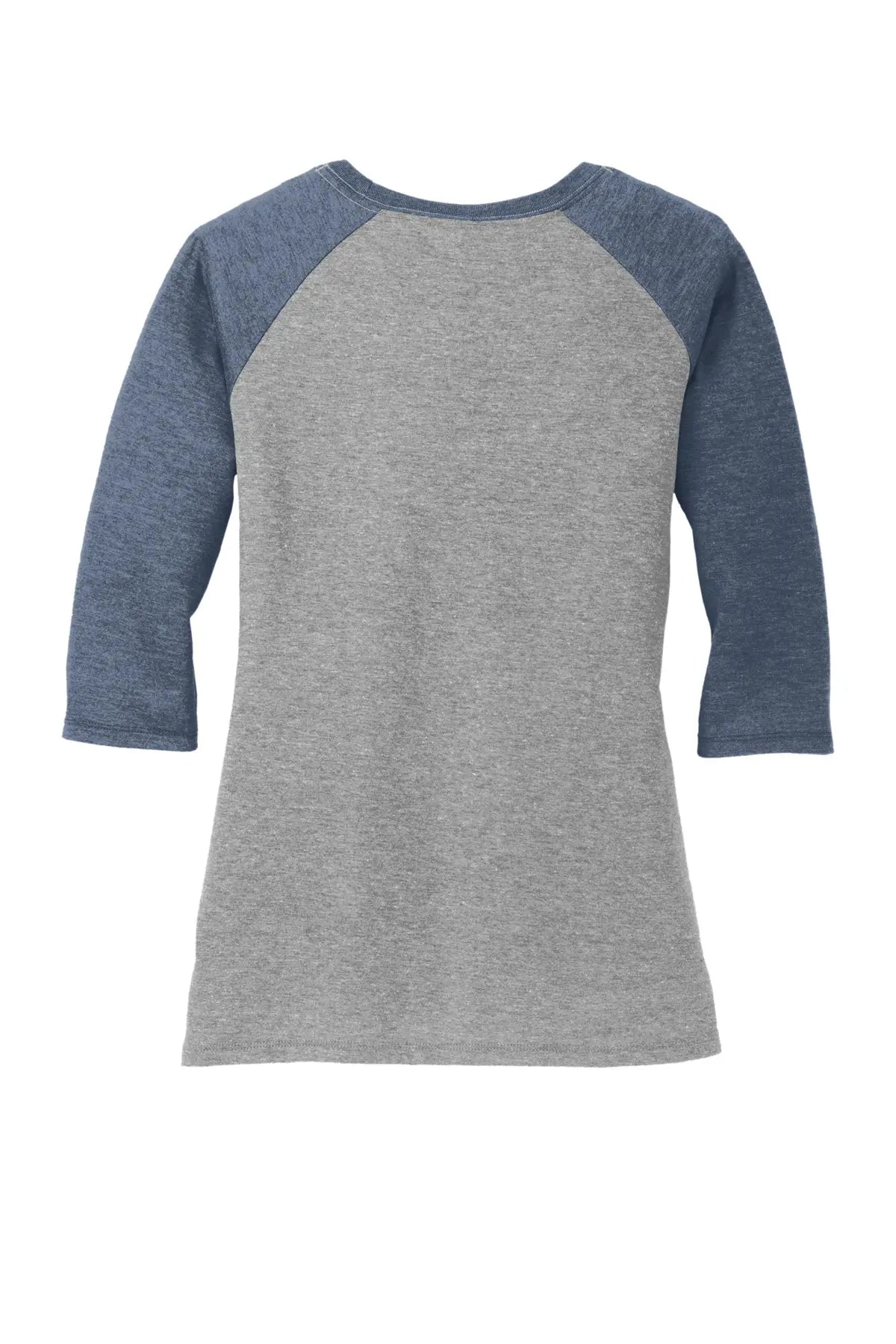 District® Women’s Perfect Tri® 3/4-Sleeve Raglan #DM136L