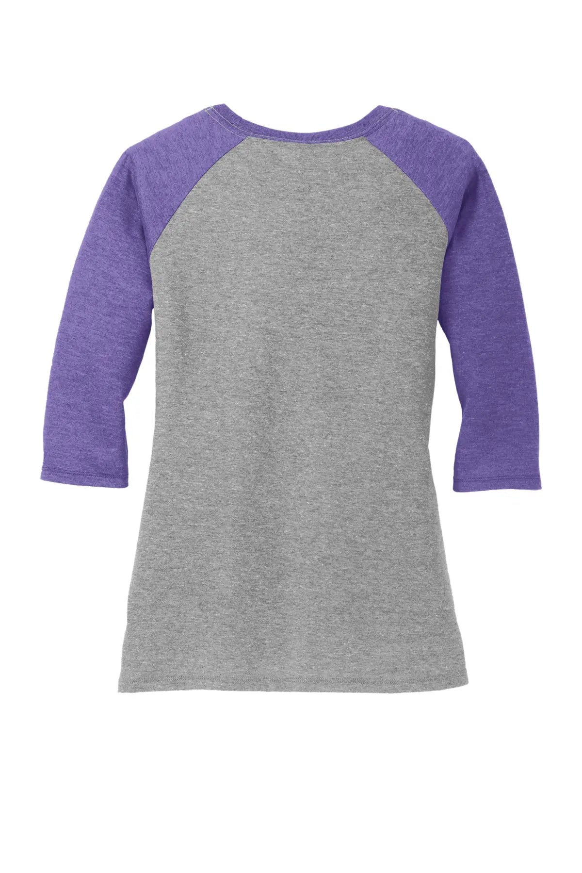 District® Women’s Perfect Tri® 3/4-Sleeve Raglan #DM136L