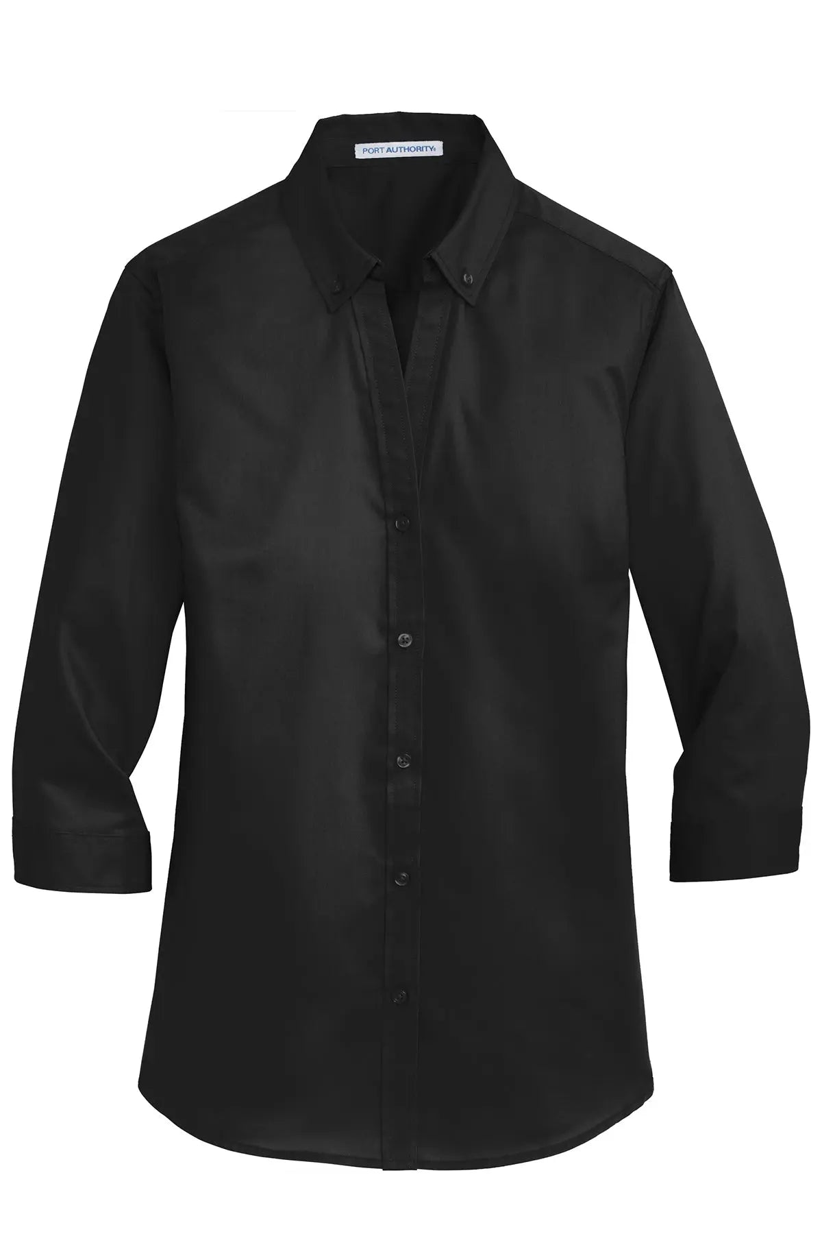 Port Authority® Women's 3/4-Sleeve SuperPro™ Twill Shirt #L665