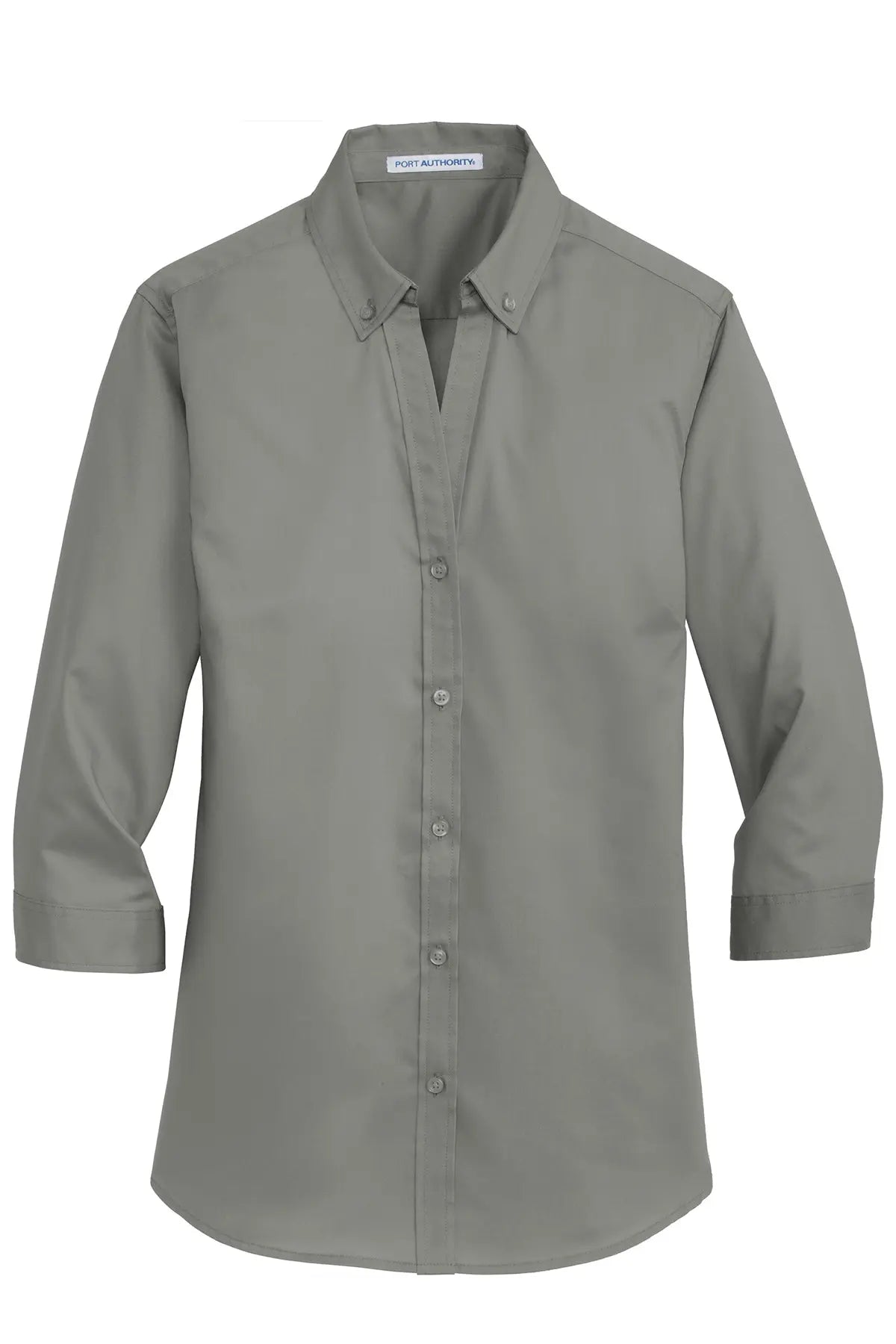 Port Authority® Women's 3/4-Sleeve SuperPro™ Twill Shirt #L665