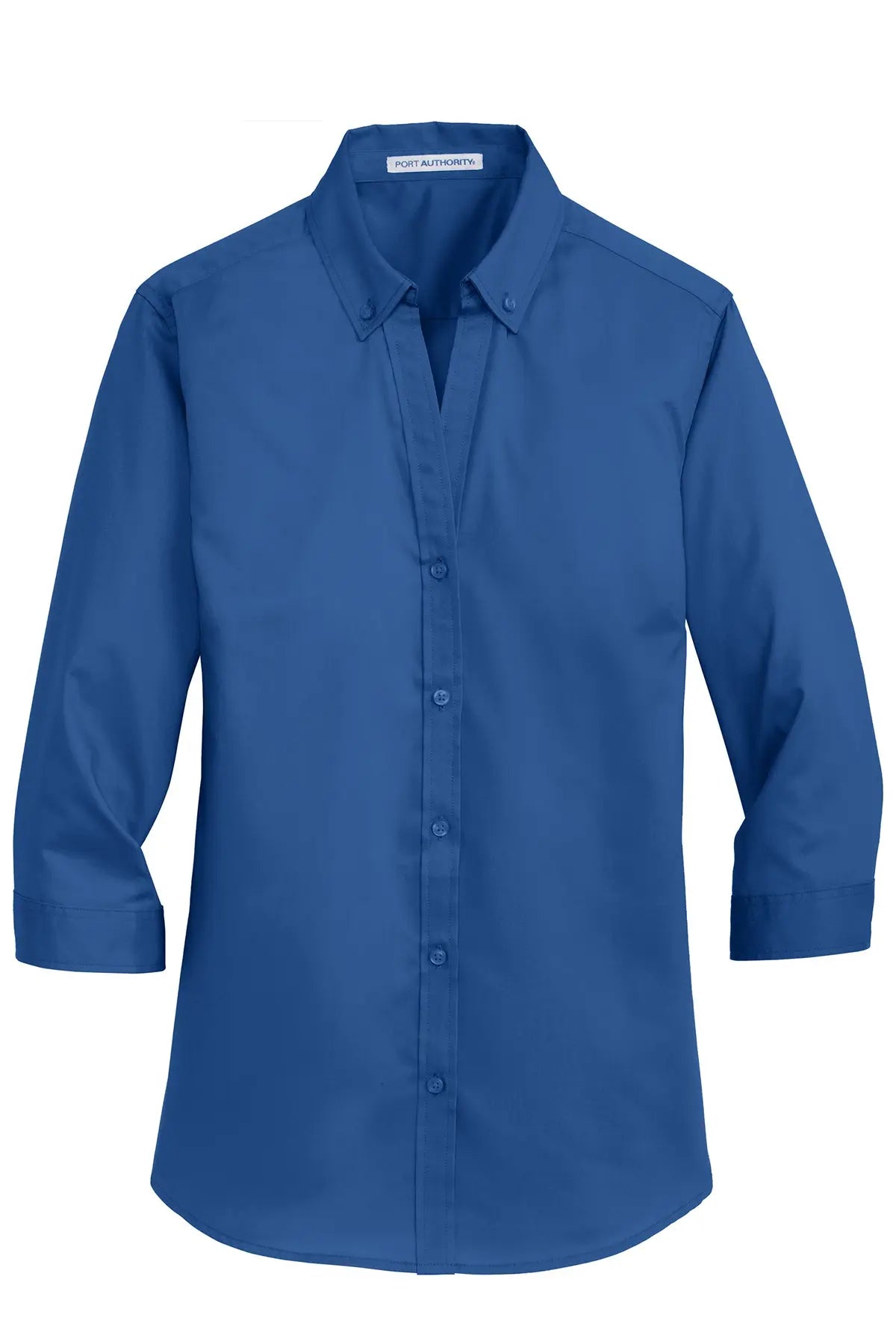 Port Authority® Women's 3/4-Sleeve SuperPro™ Twill Shirt #L665