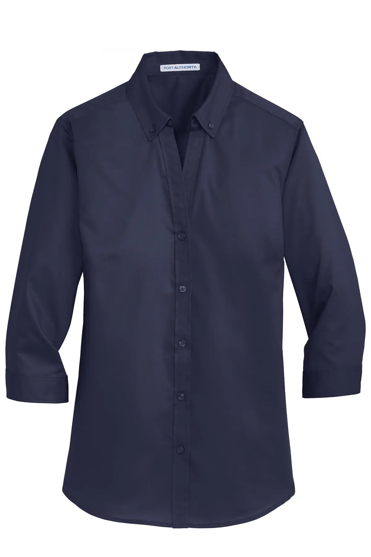 Port Authority® Women's 3/4-Sleeve SuperPro™ Twill Shirt #L665