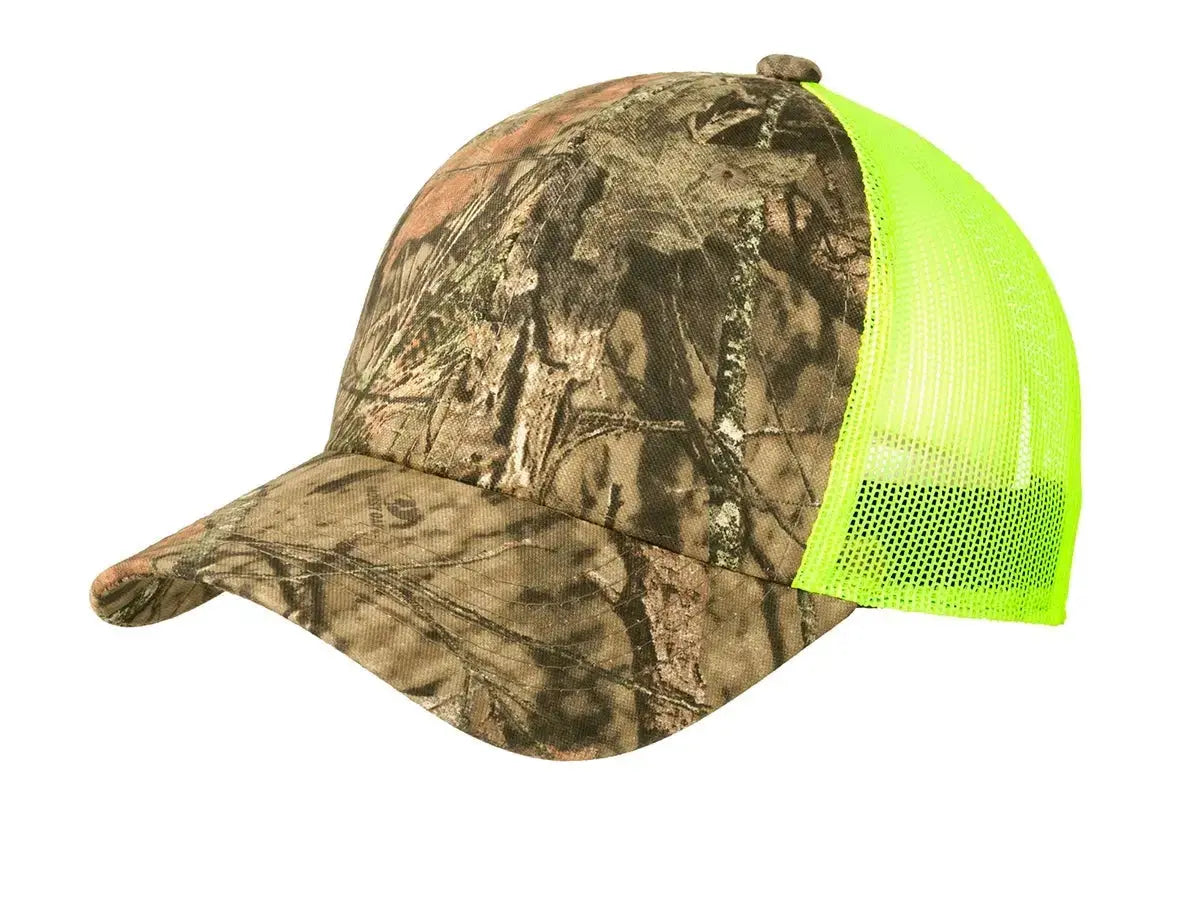 Port Authority® Structured Camouflage Mesh Back Cap #C930 Game Over Merch