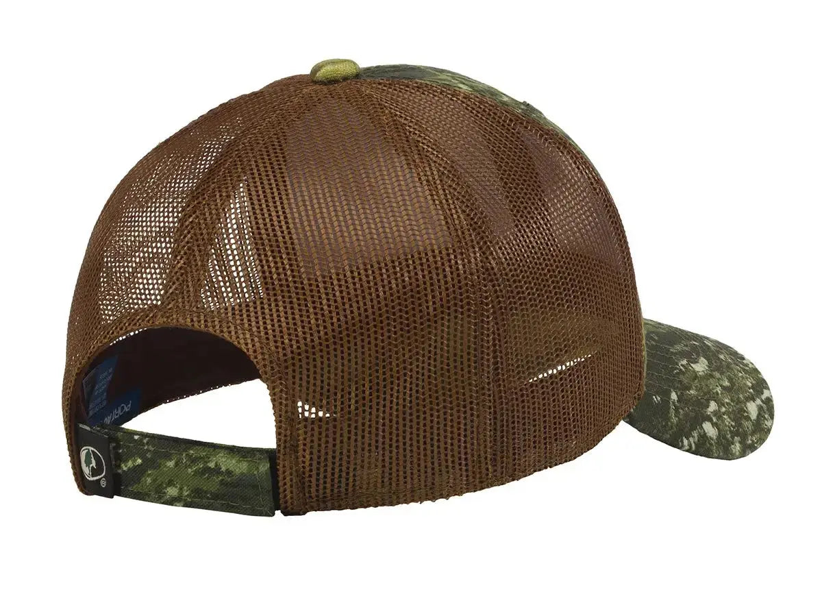 Port Authority® Structured Camouflage Mesh Back Cap #C930 Game Over Merch