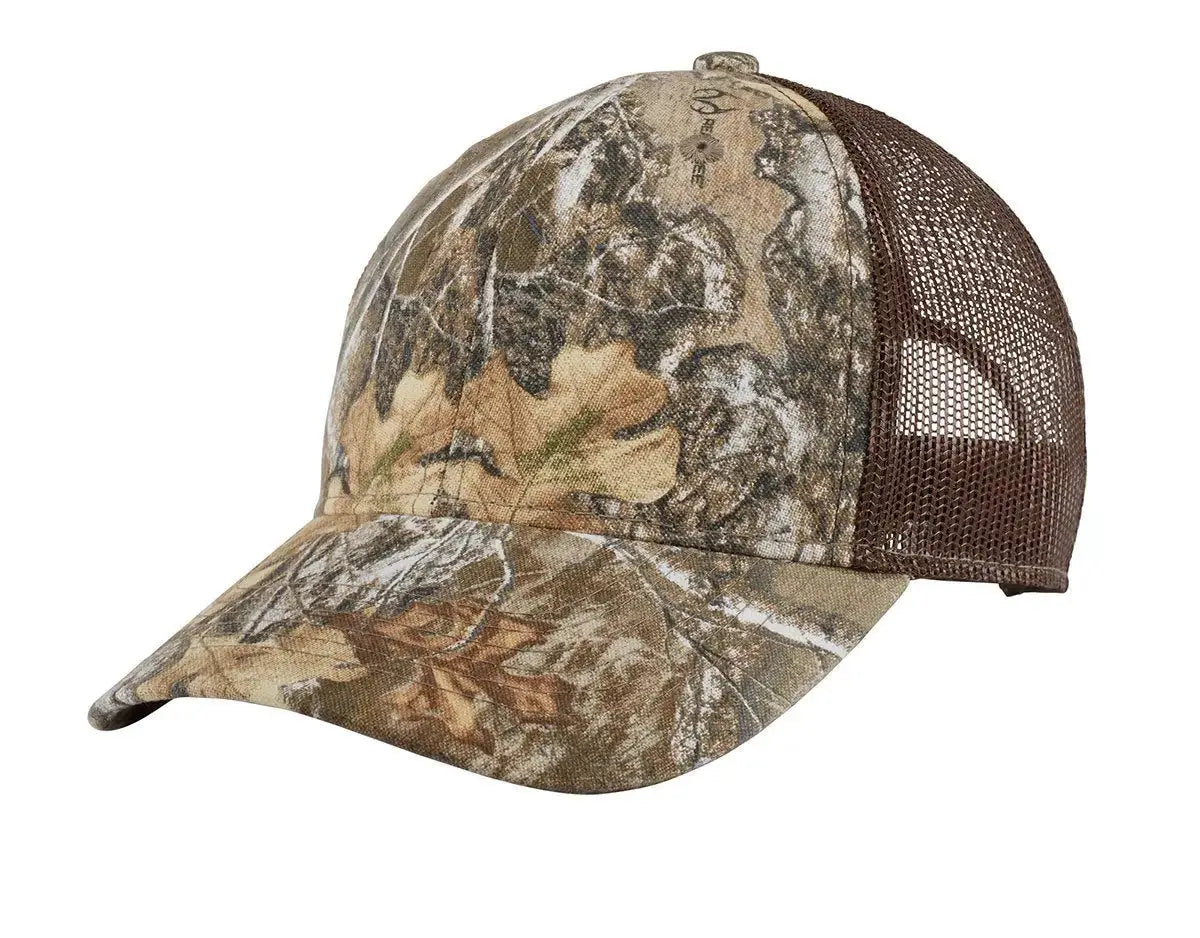 Port Authority® Structured Camouflage Mesh Back Cap #C930 Game Over Merch
