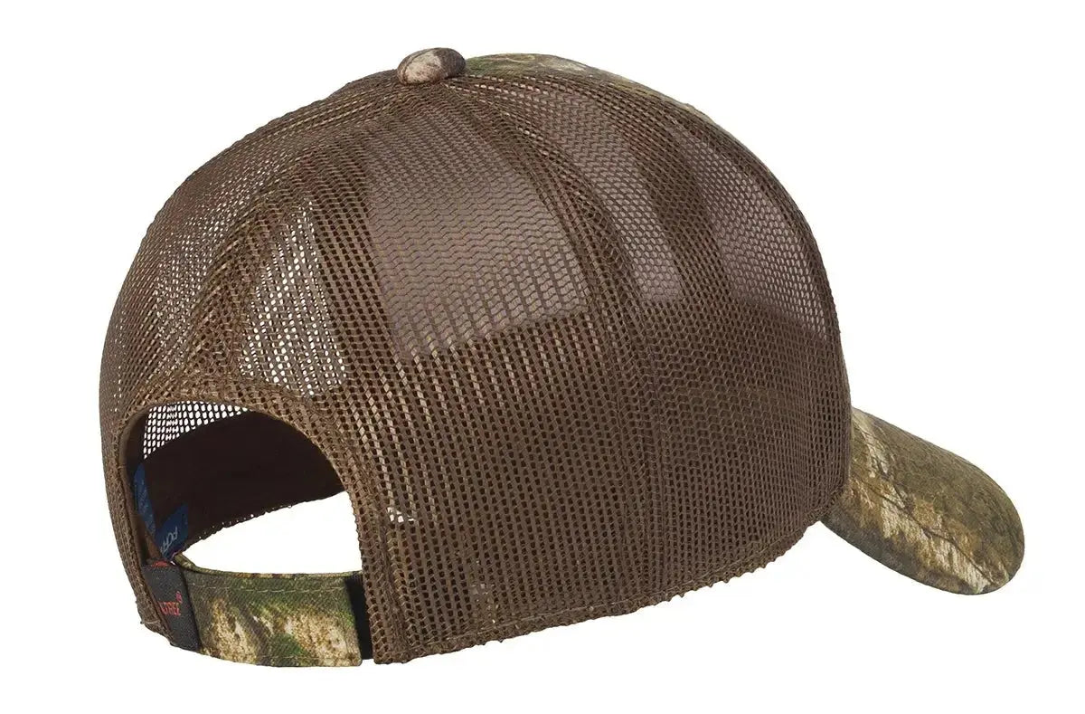 Port Authority® Structured Camouflage Mesh Back Cap #C930 Game Over Merch