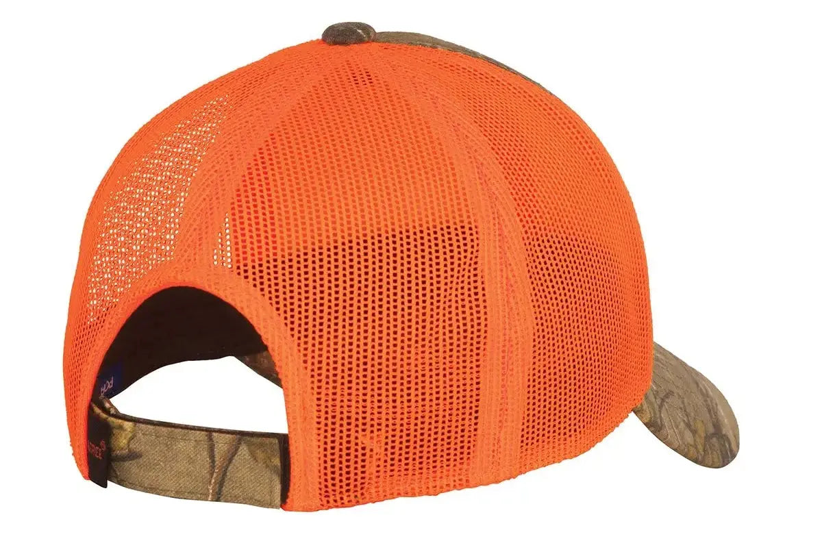 Port Authority® Structured Camouflage Mesh Back Cap #C930 Game Over Merch