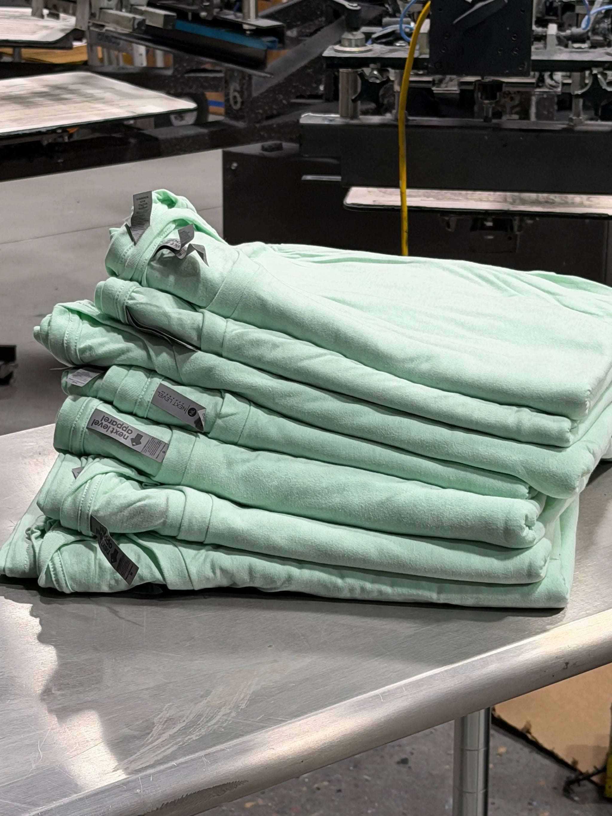 28 Next Level CVC Soft Tees - Mint