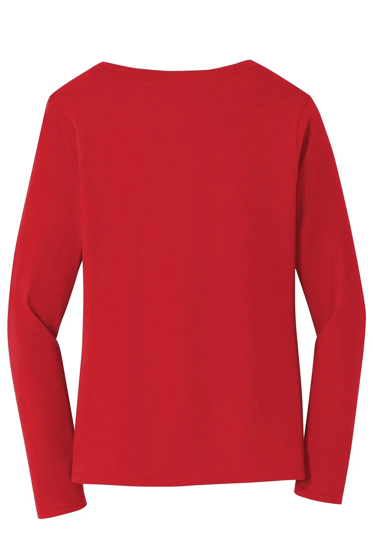 Port & Co™ Women's Long Sleeve Fan Favorite™ V-Neck Tee #LPC450VLS