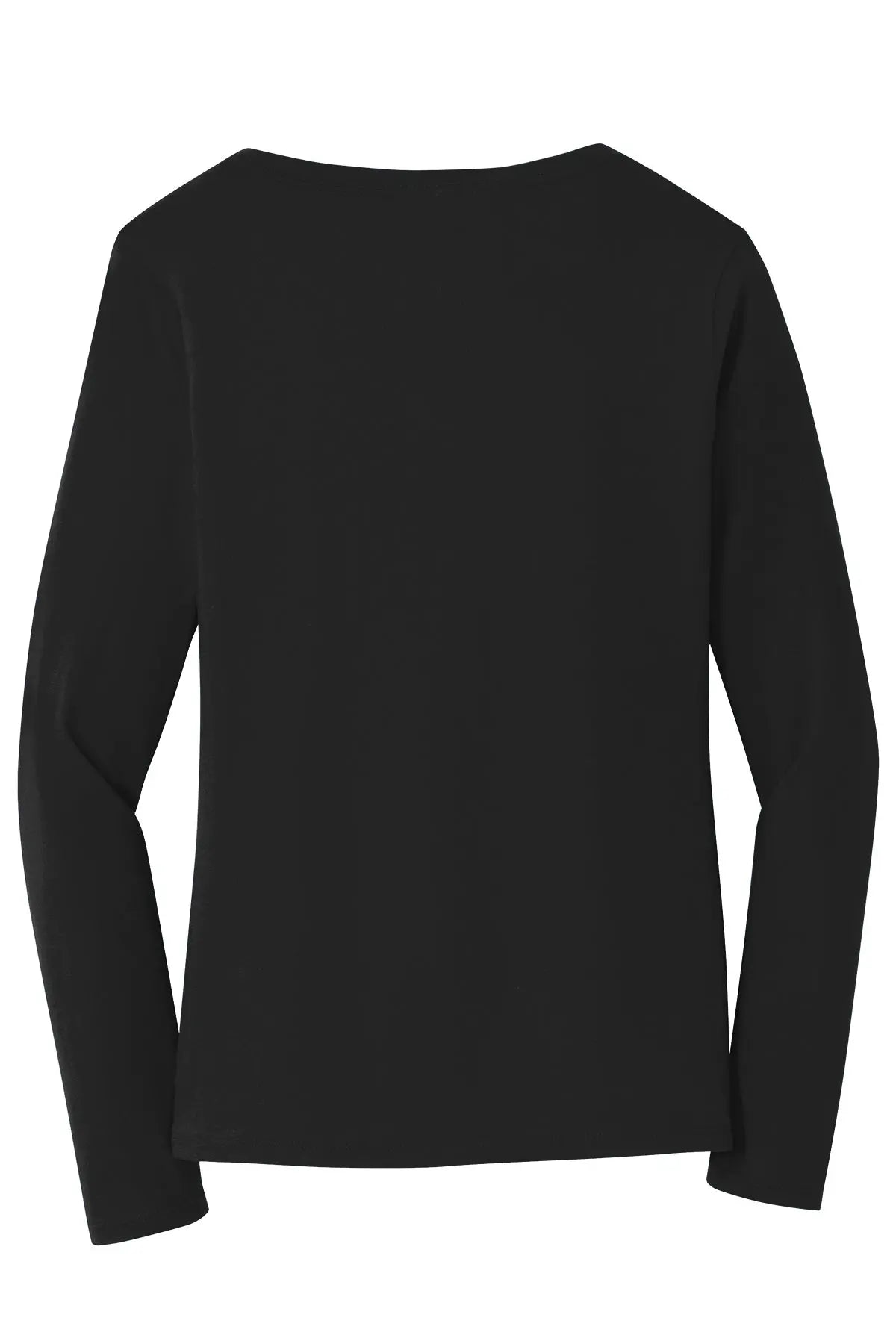 Port & Co™ Women's Long Sleeve Fan Favorite™ V-Neck Tee #LPC450VLS