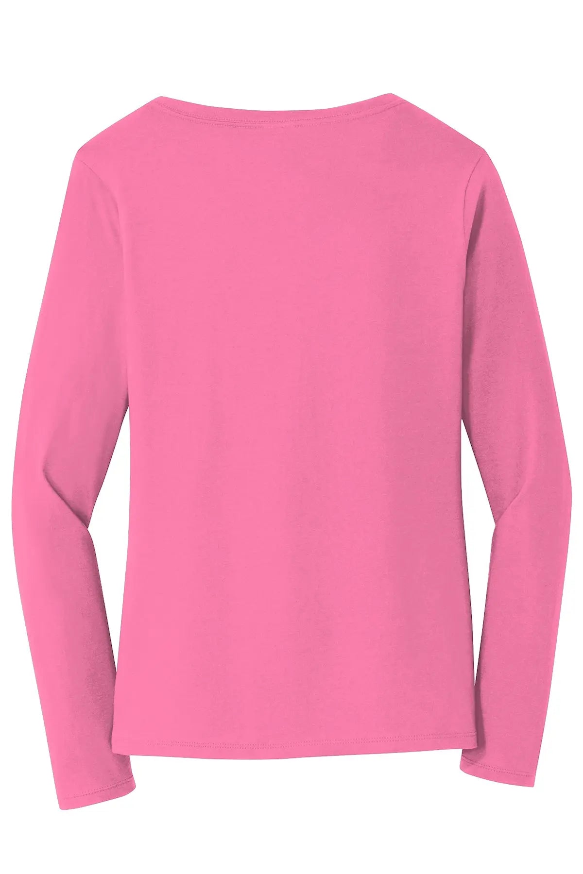 Port & Co™ Women's Long Sleeve Fan Favorite™ V-Neck Tee #LPC450VLS